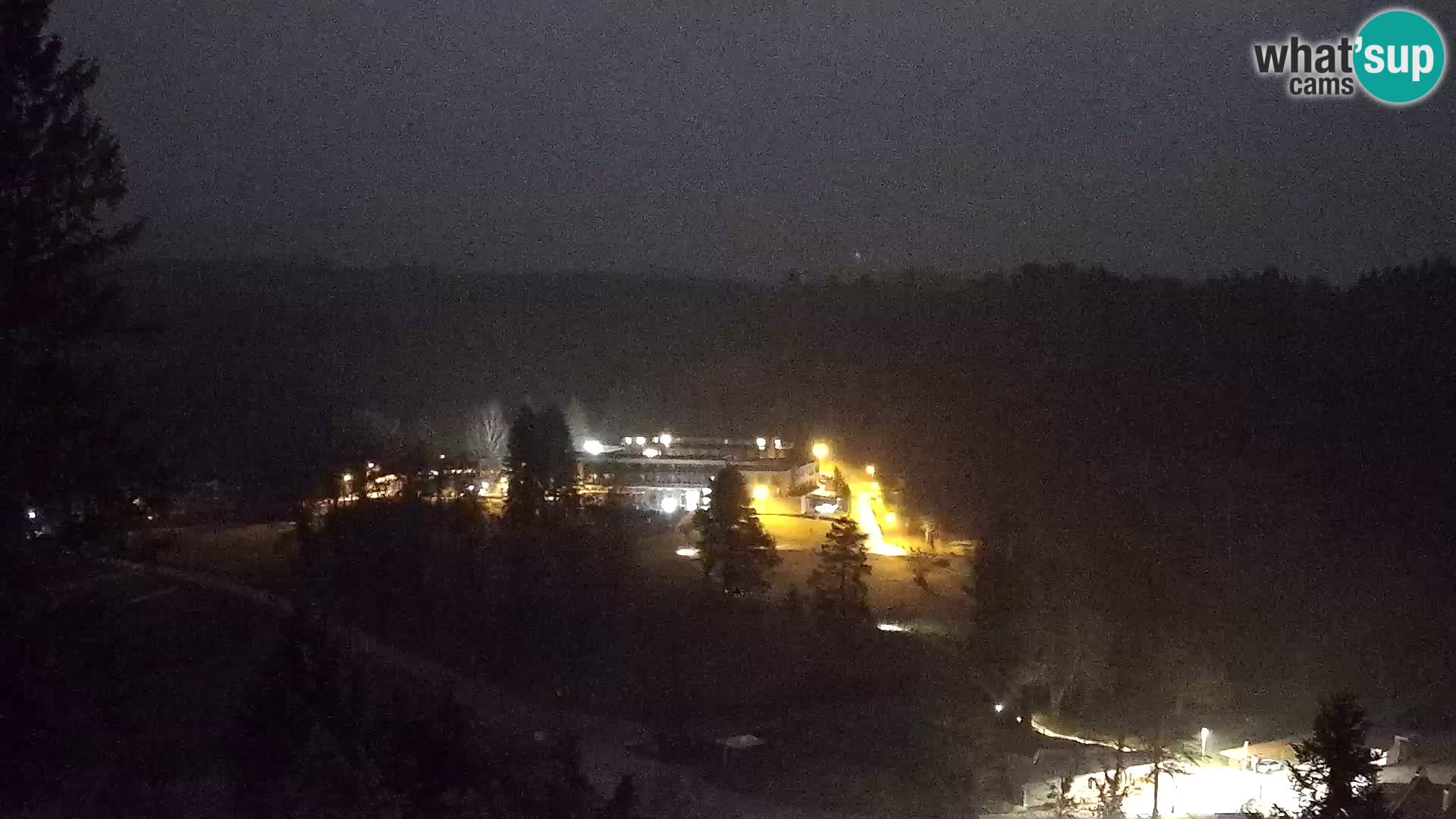 Trakošćan – Blick vom Schloss