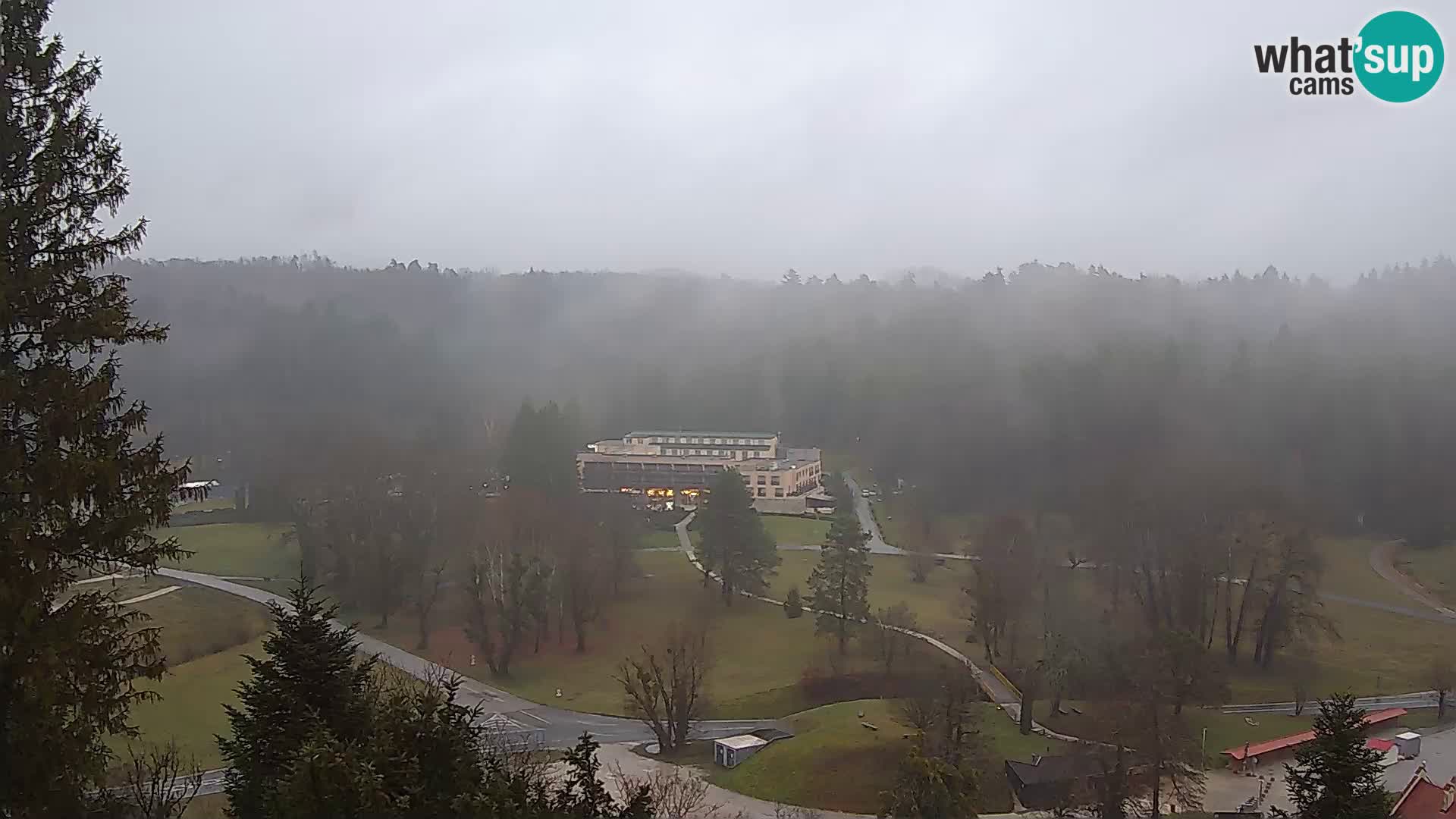 Trakošćan – Vista dal castello