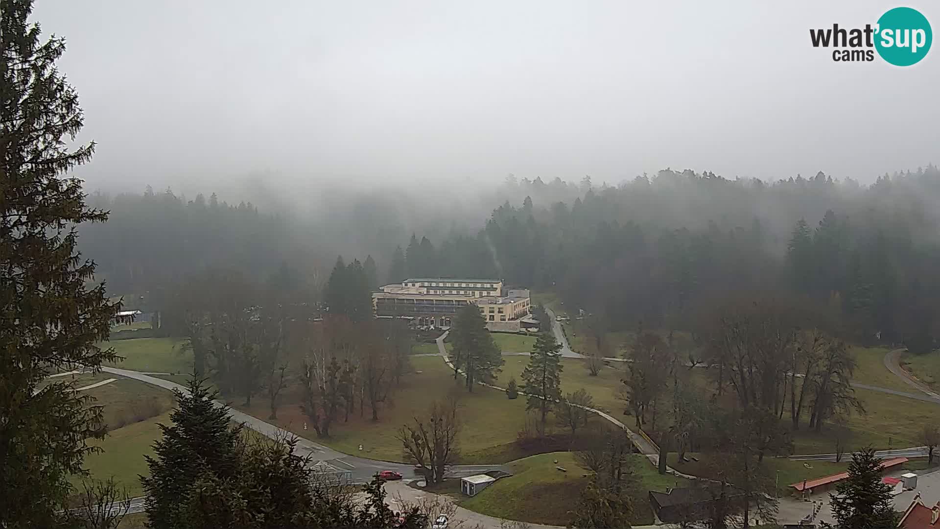 Trakošćan – pogled z dvorca