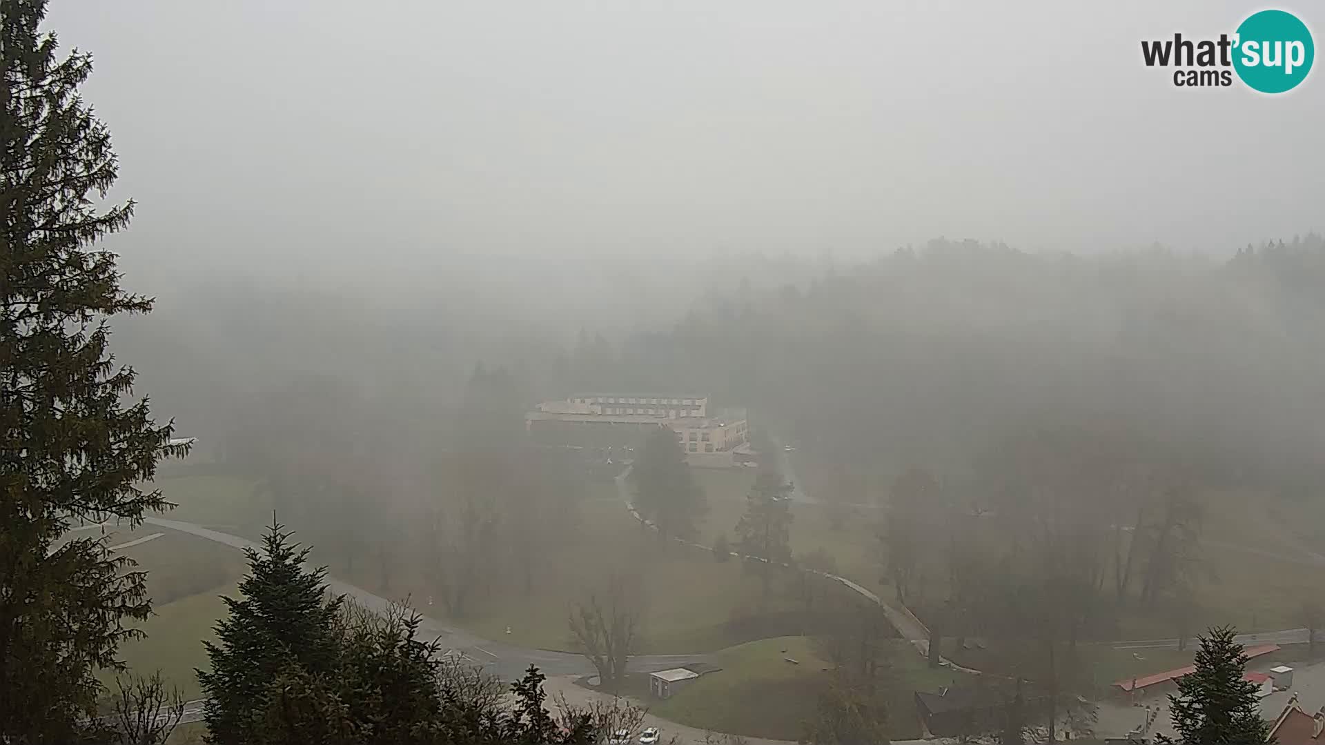 Trakošćan – pogled sa dvorca