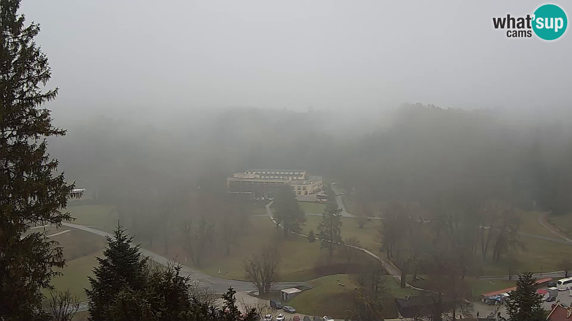 Trakošćan – pogled sa dvorca