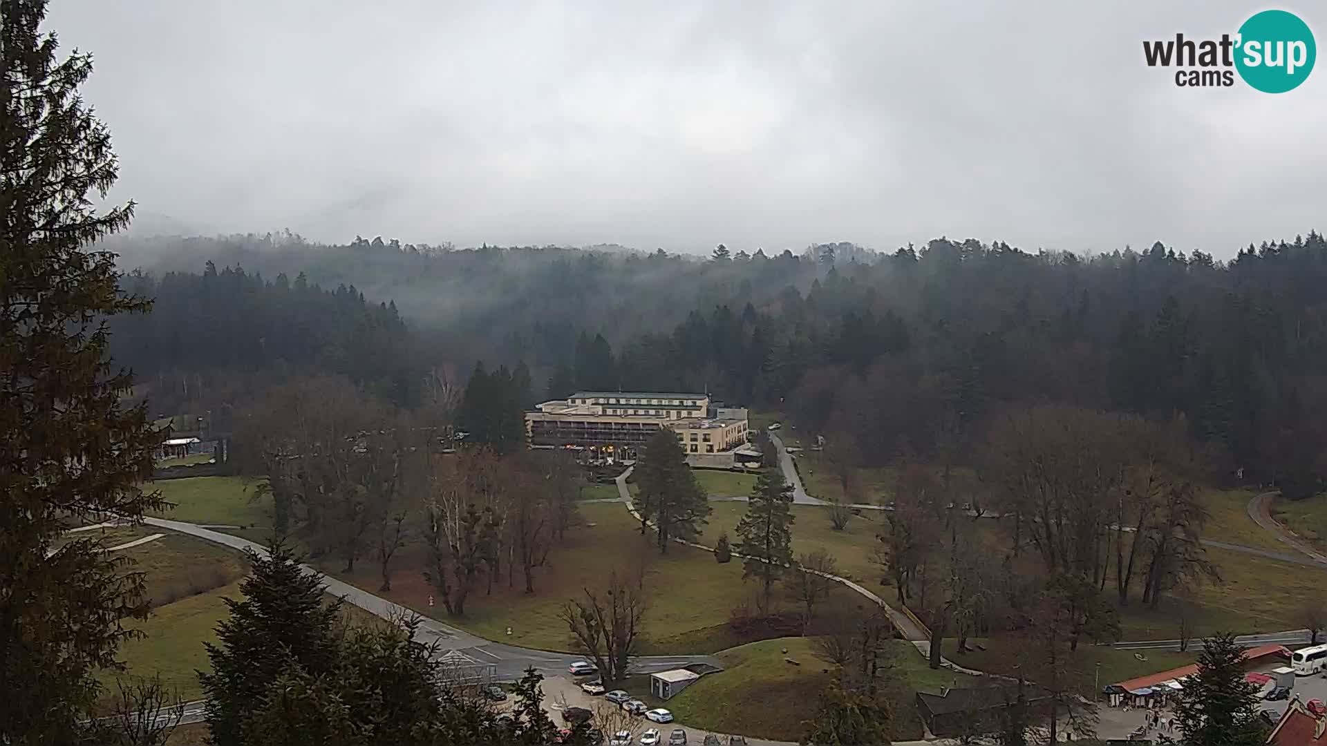 Trakošćan – Vista desde el castillo