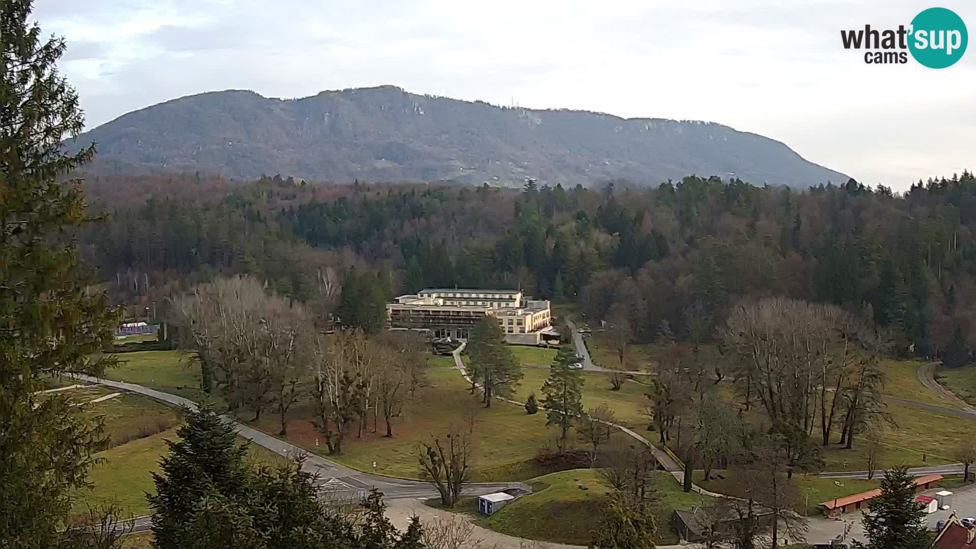 Trakošćan – Vista desde el castillo