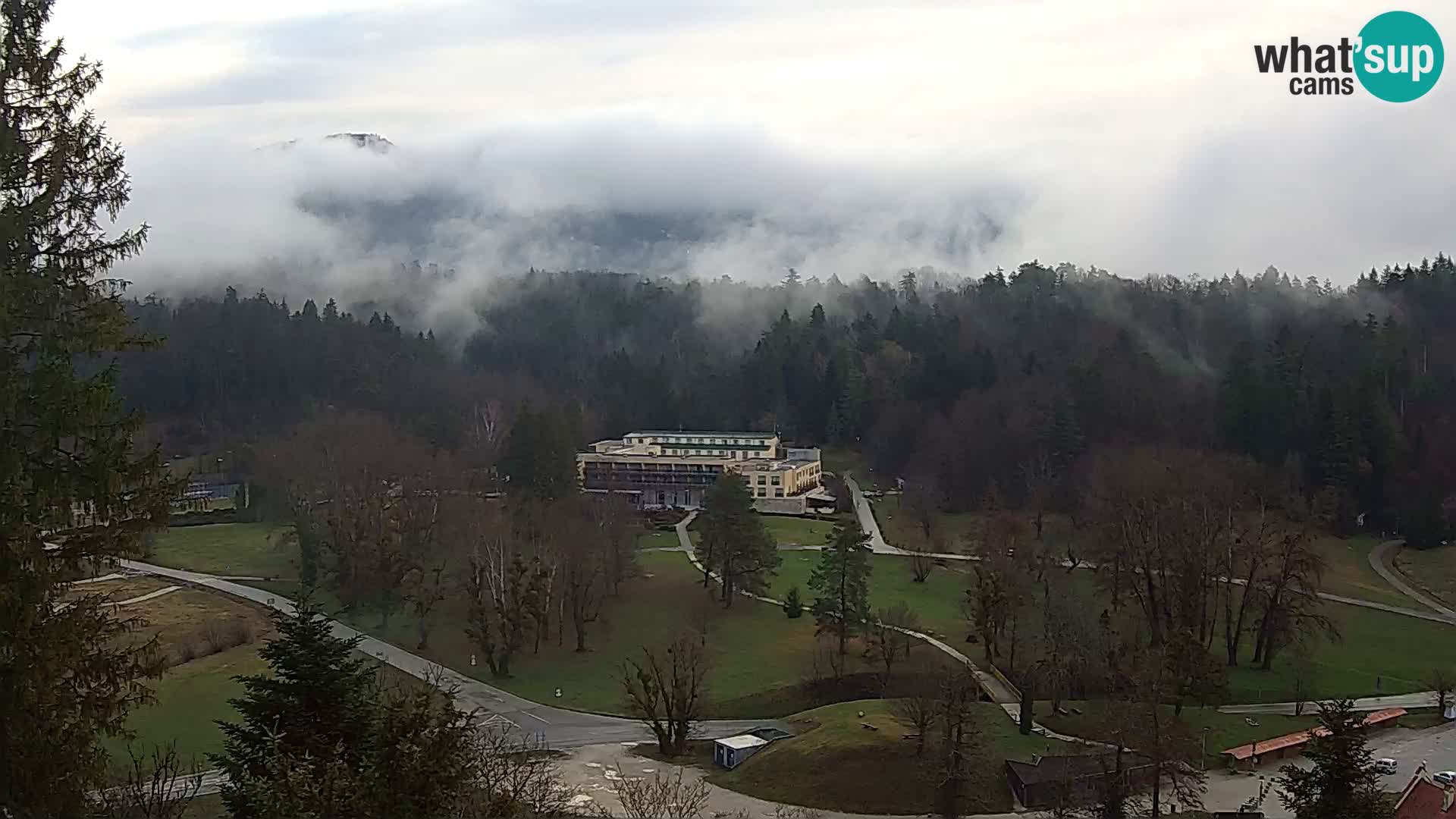 Trakošćan – Vista desde el castillo