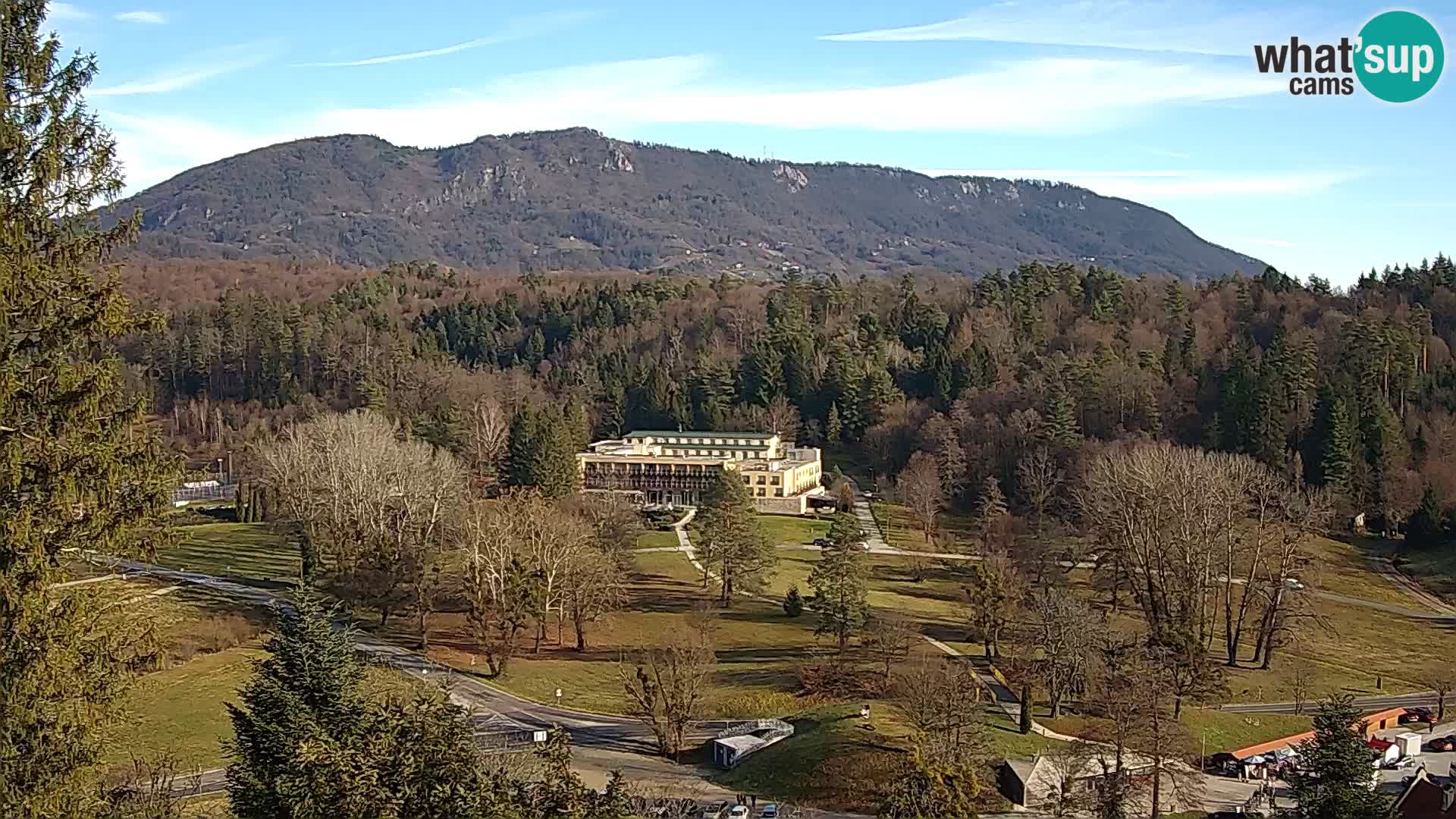 Trakošćan – Vista desde el castillo