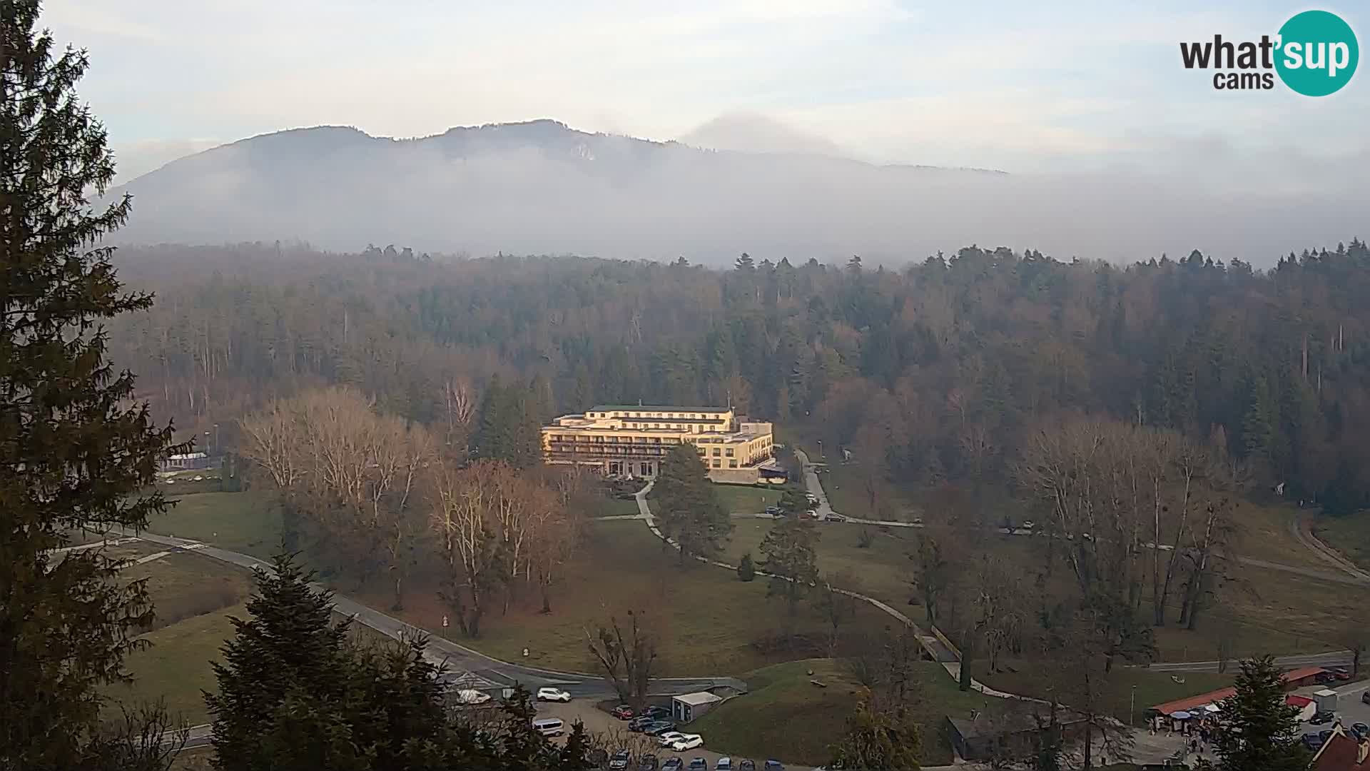 Trakošćan – pogled z dvorca