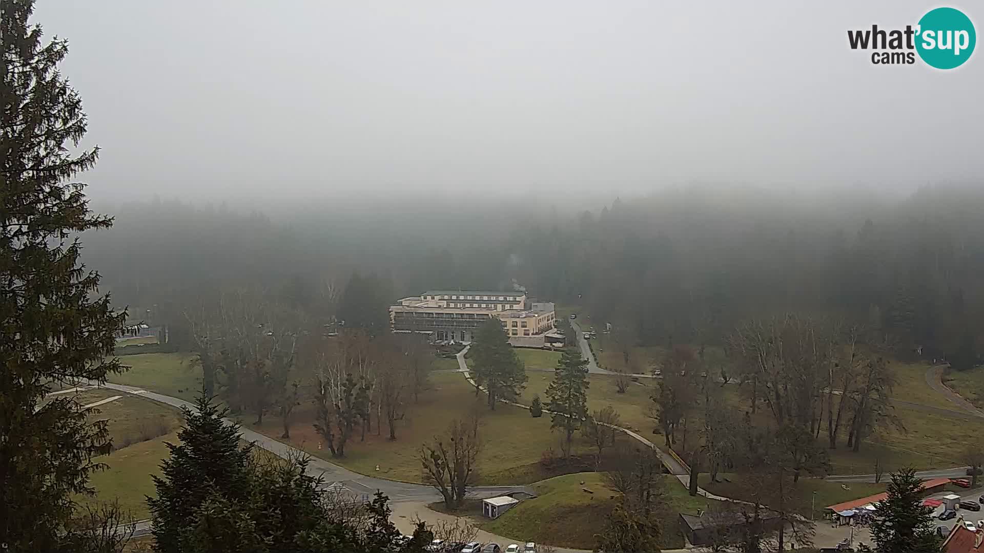 Trakošćan – Vista dal castello