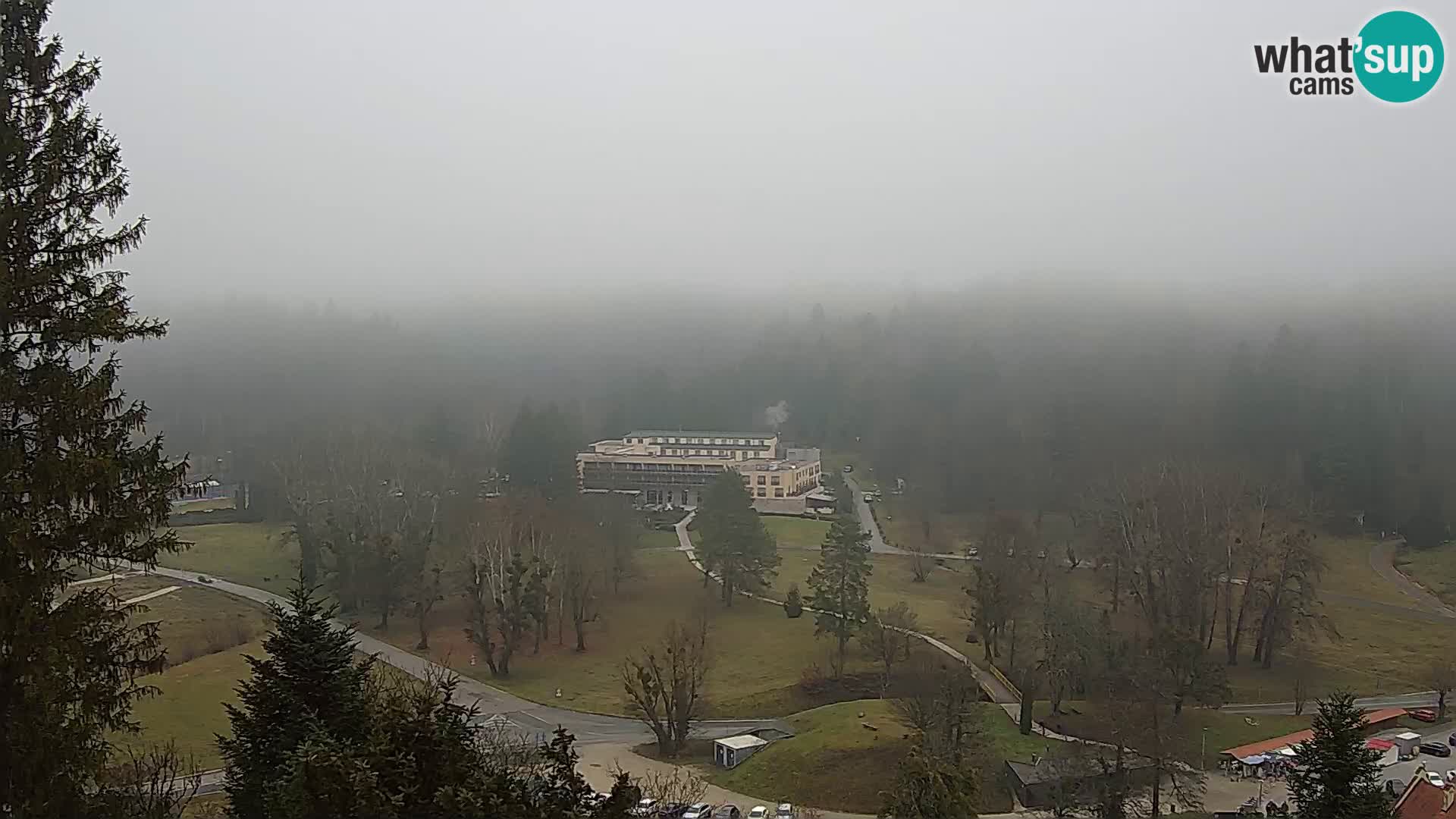 Trakošćan – Vista desde el castillo
