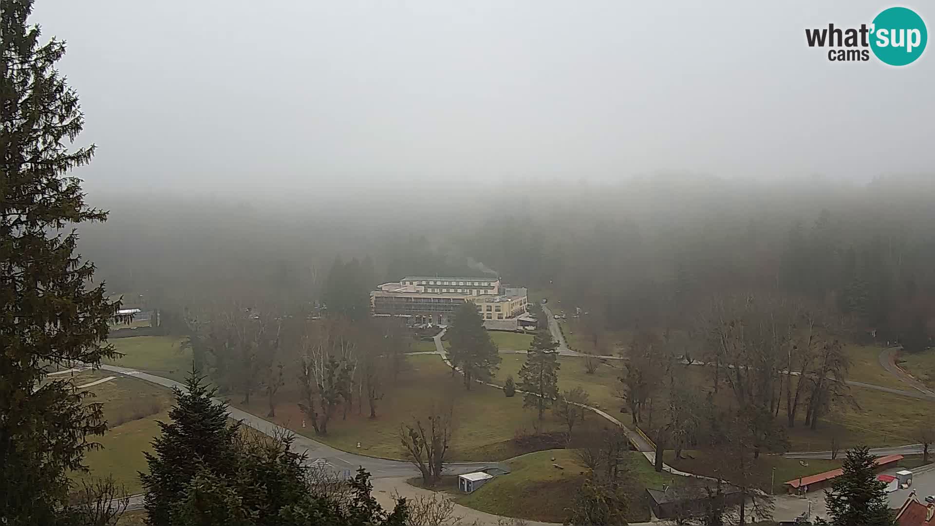 Trakošćan – pogled sa dvorca