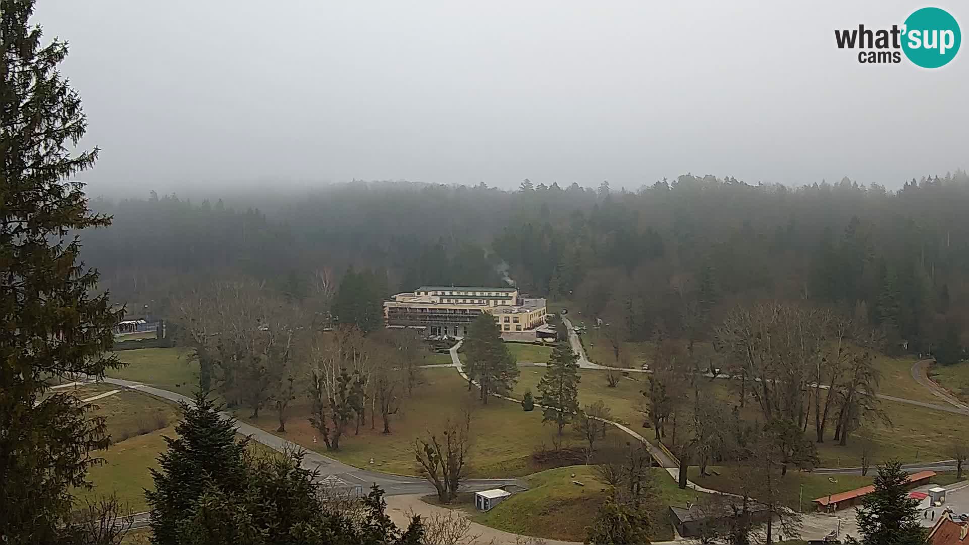 Trakošćan – Vista desde el castillo