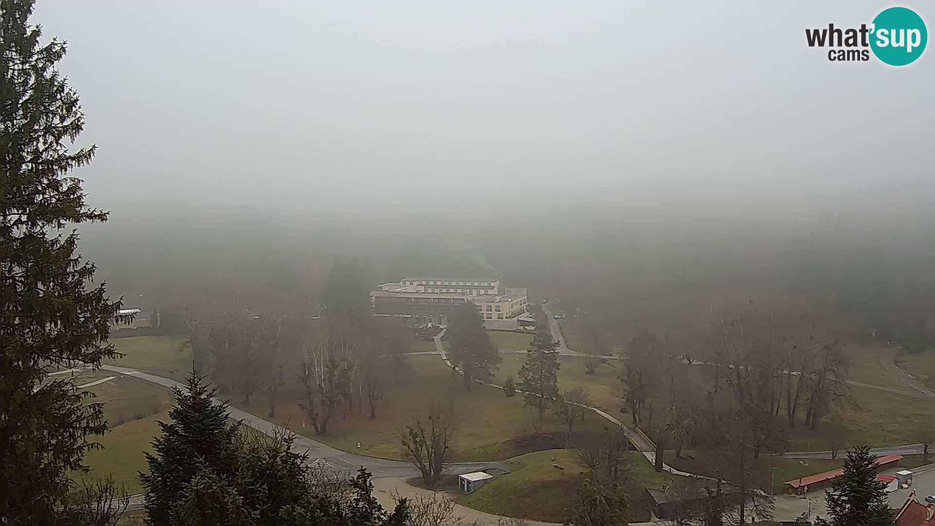 Trakošćan – Vista desde el castillo