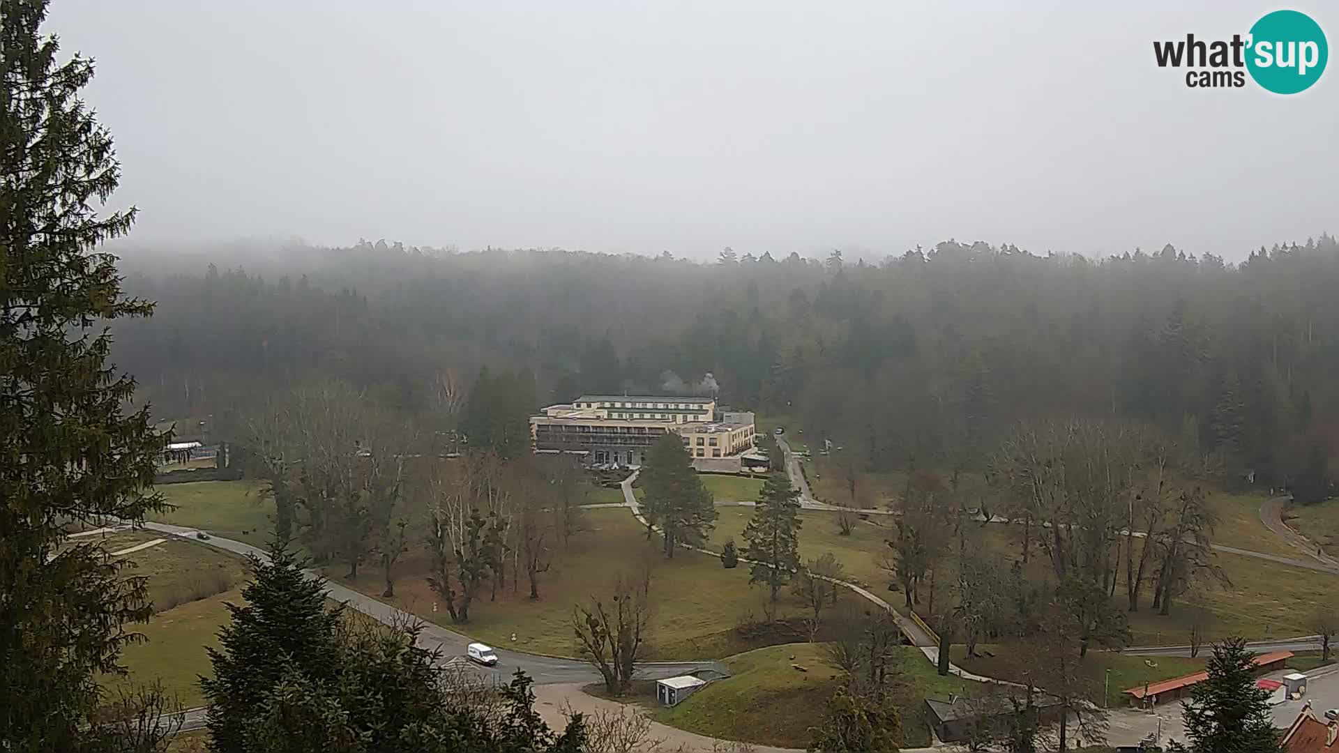 Trakošćan – view from castle