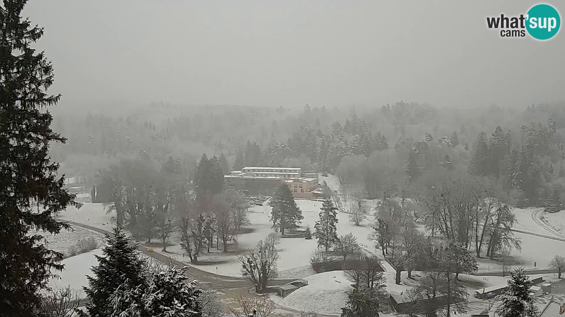 Trakošćan – Vista desde el castillo