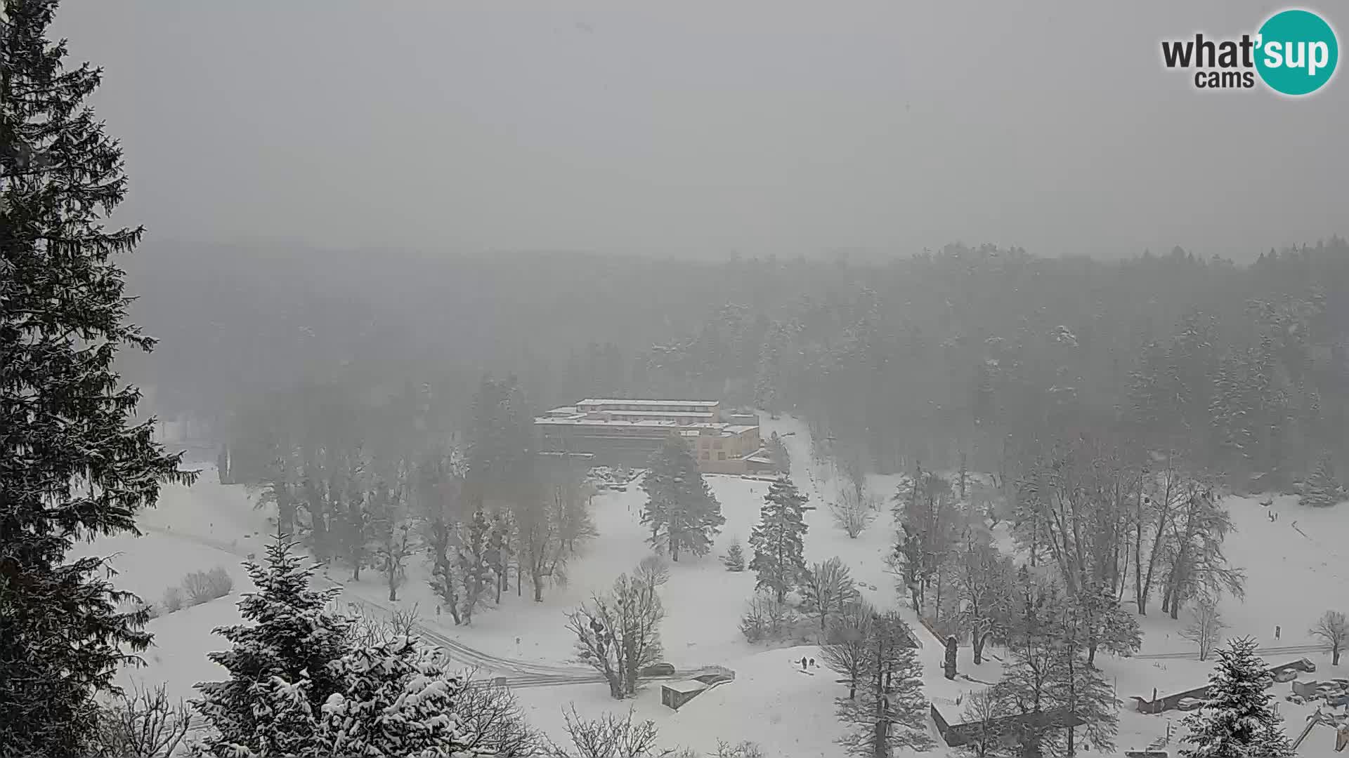 Trakošćan – pogled sa dvorca