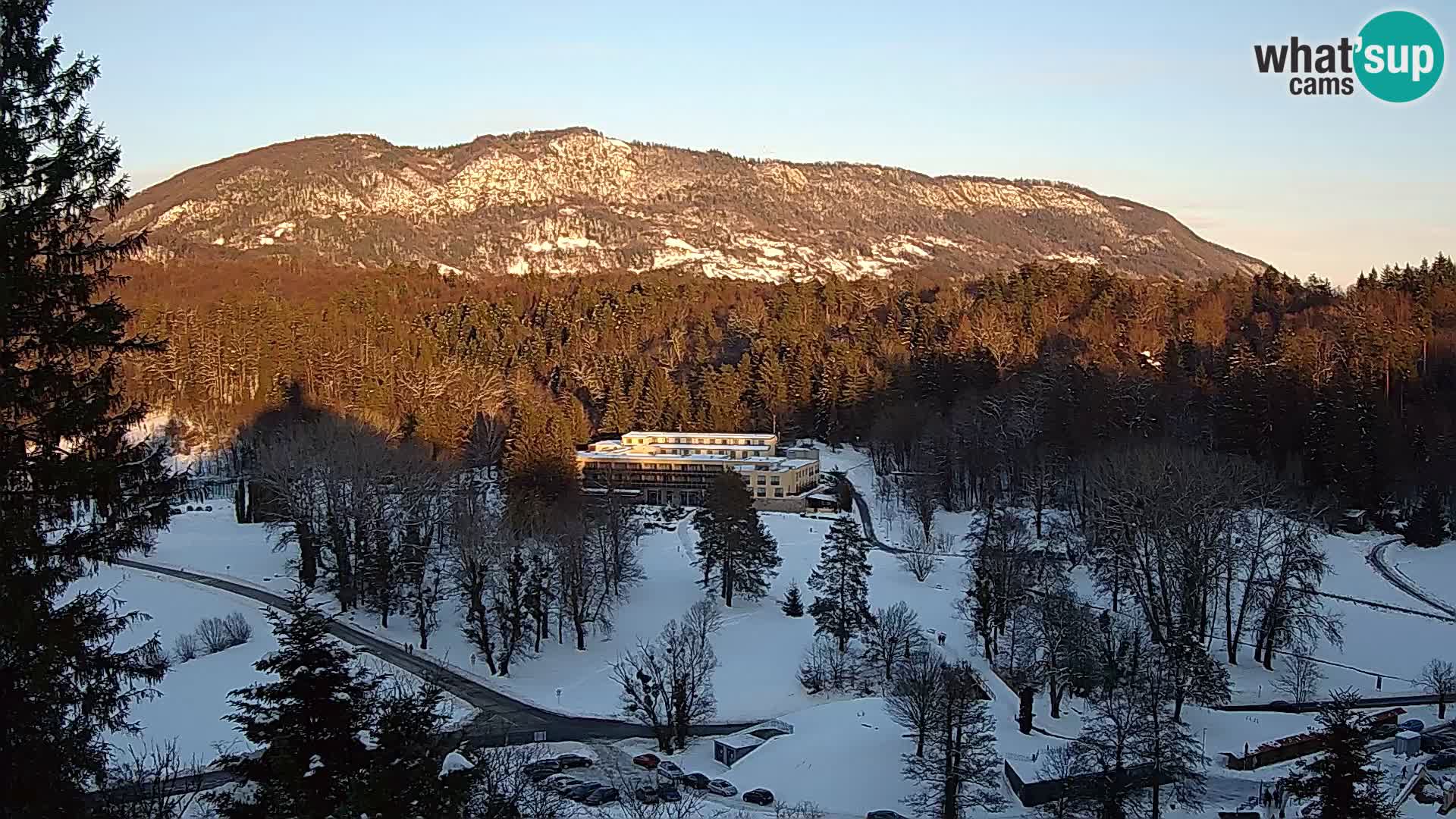 Trakošćan – Vista dal castello