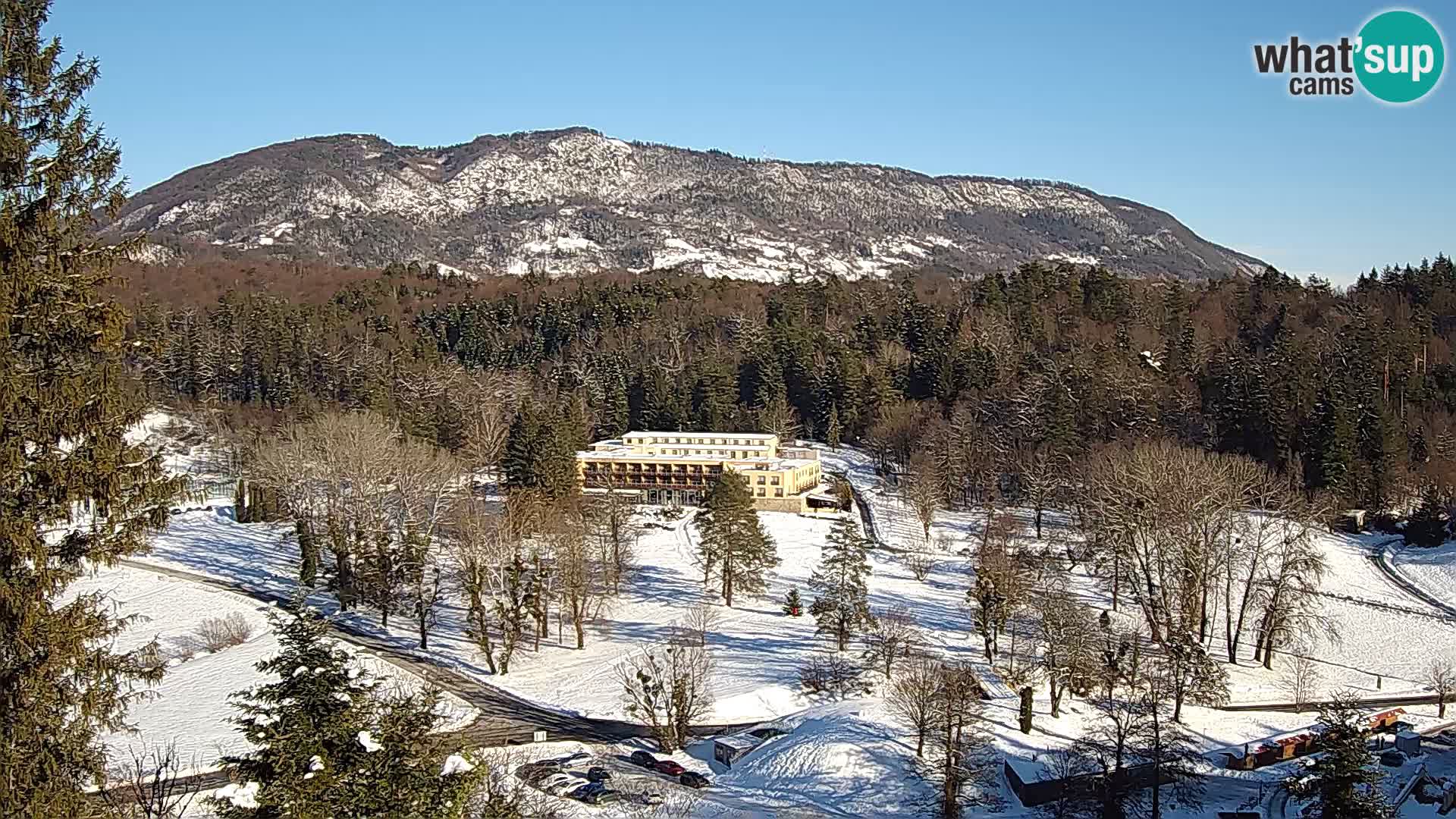 Trakošćan – Vista desde el castillo