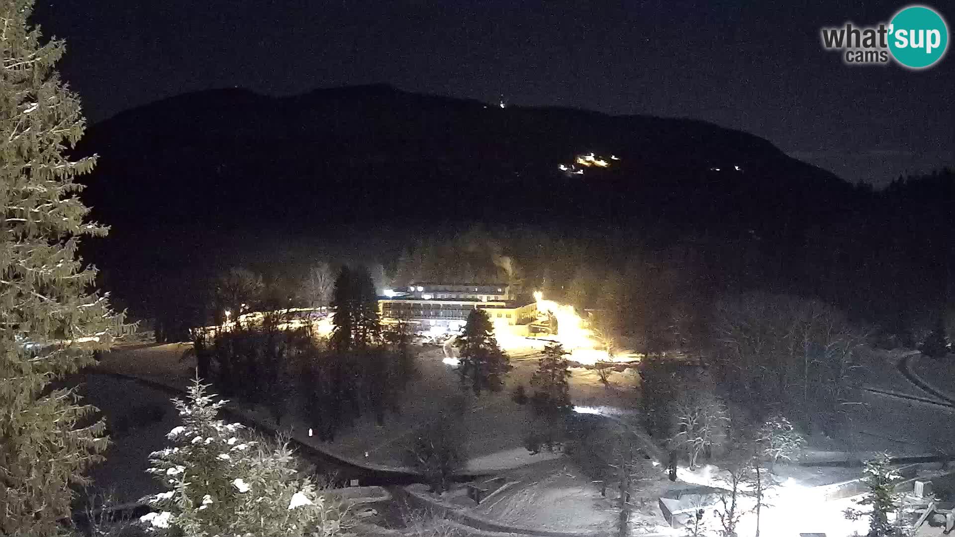 Trakošćan – Blick vom Schloss