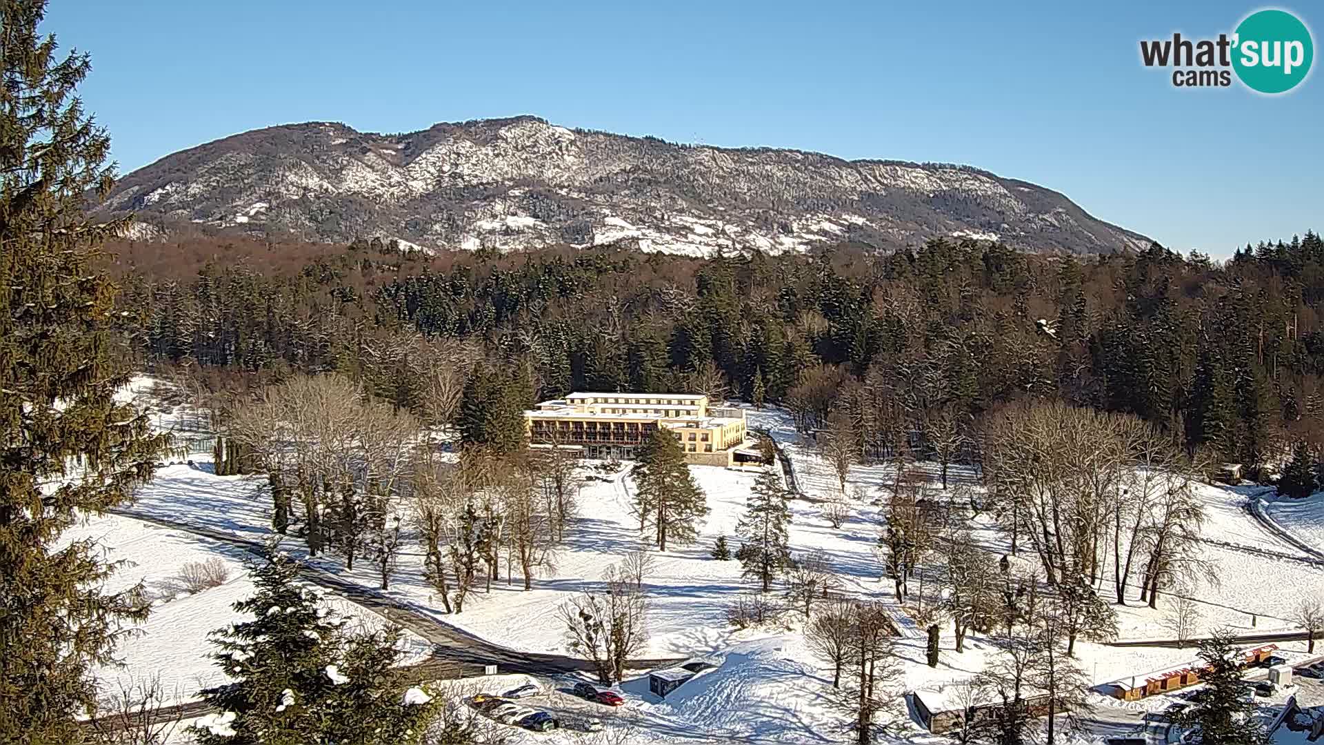 Trakošćan – view from castle