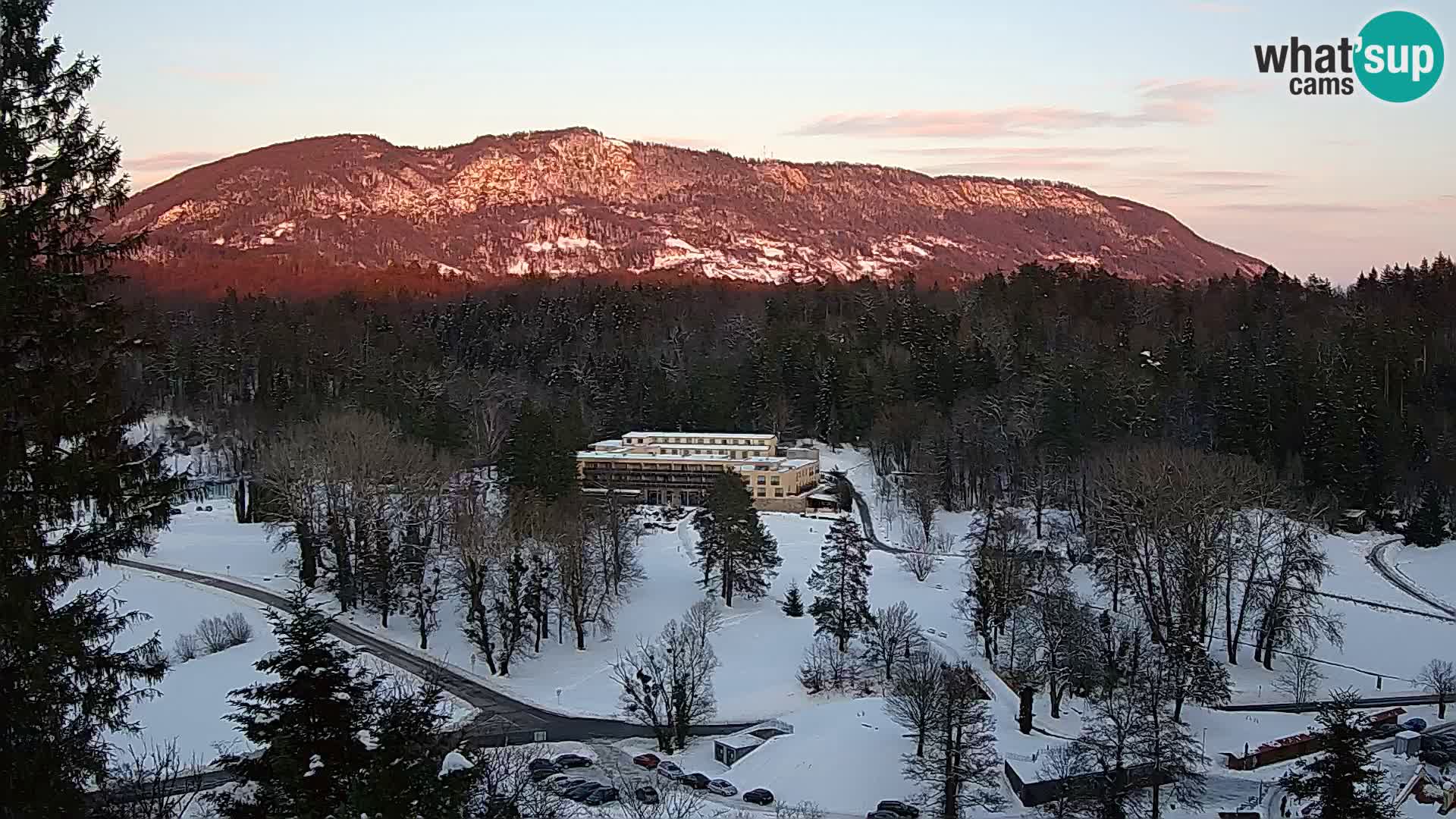 Trakošćan – Vista dal castello