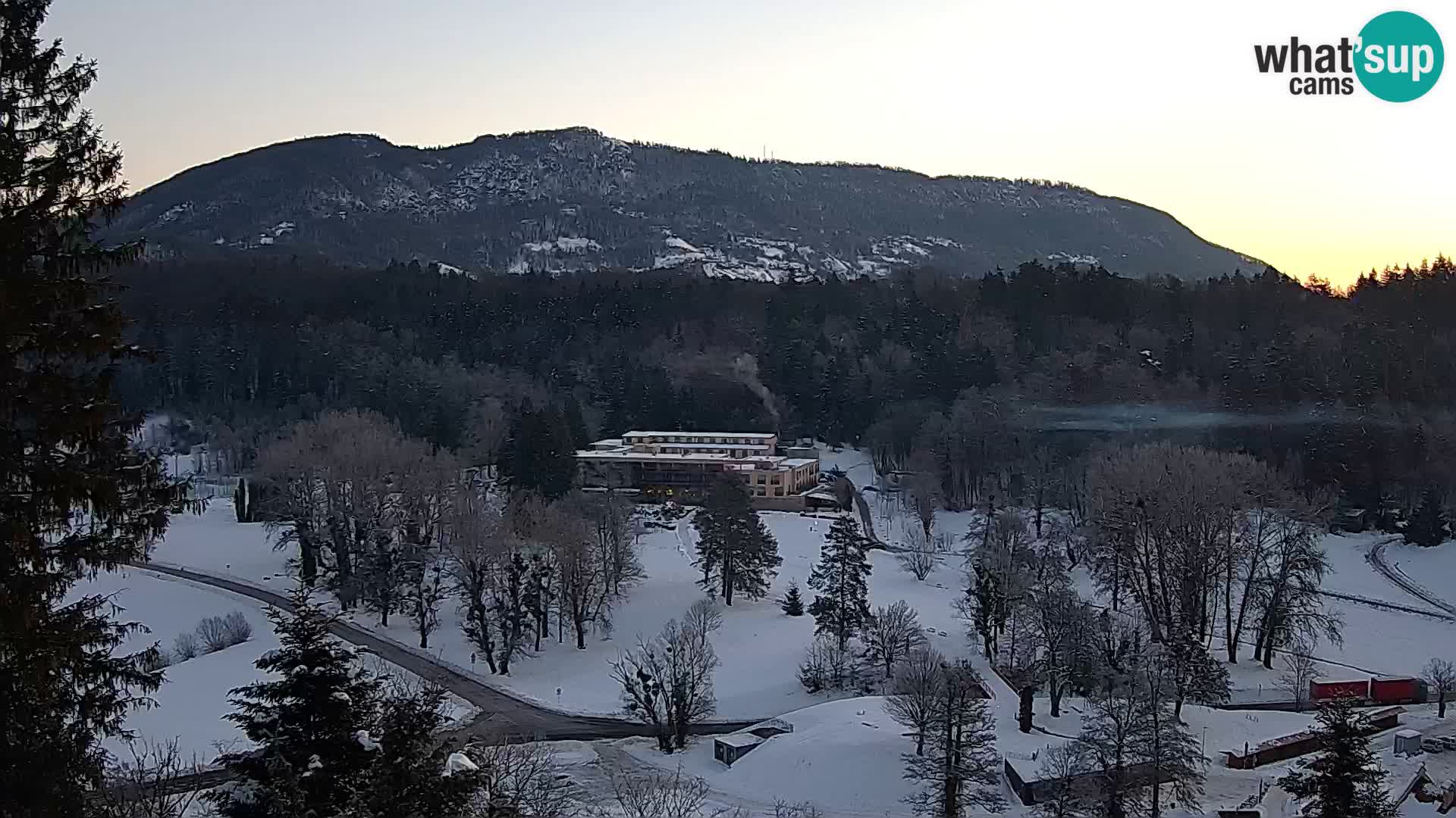 Trakošćan – Vista dal castello