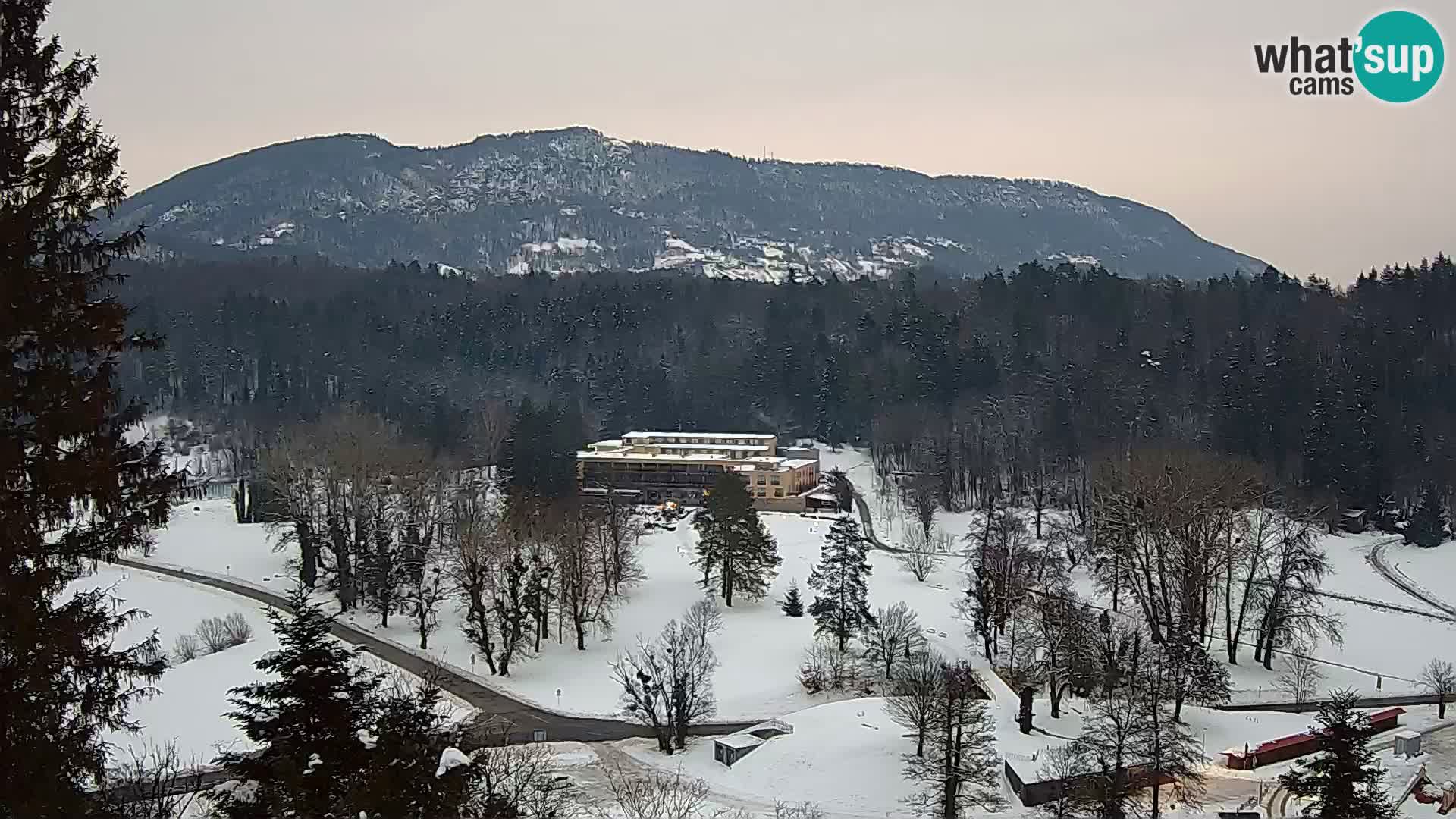Trakošćan – Vista dal castello
