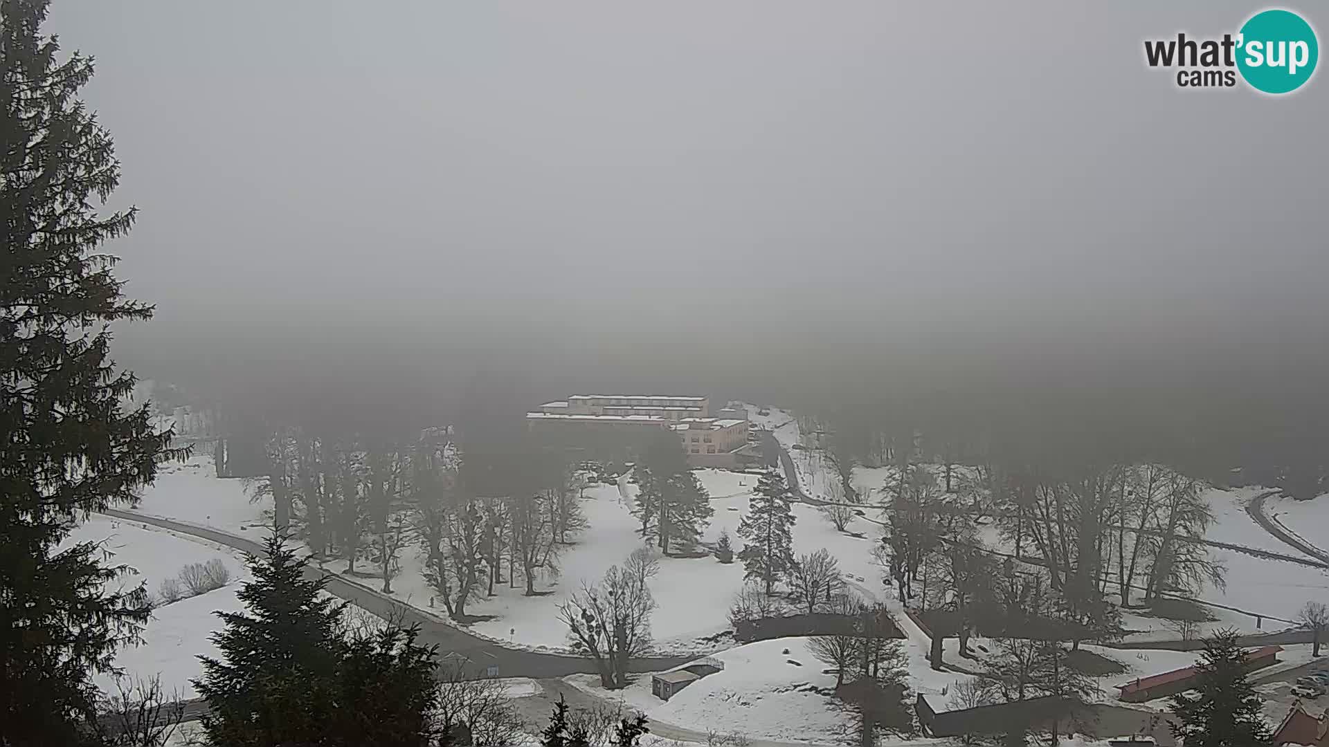 Trakošćan – Vista dal castello