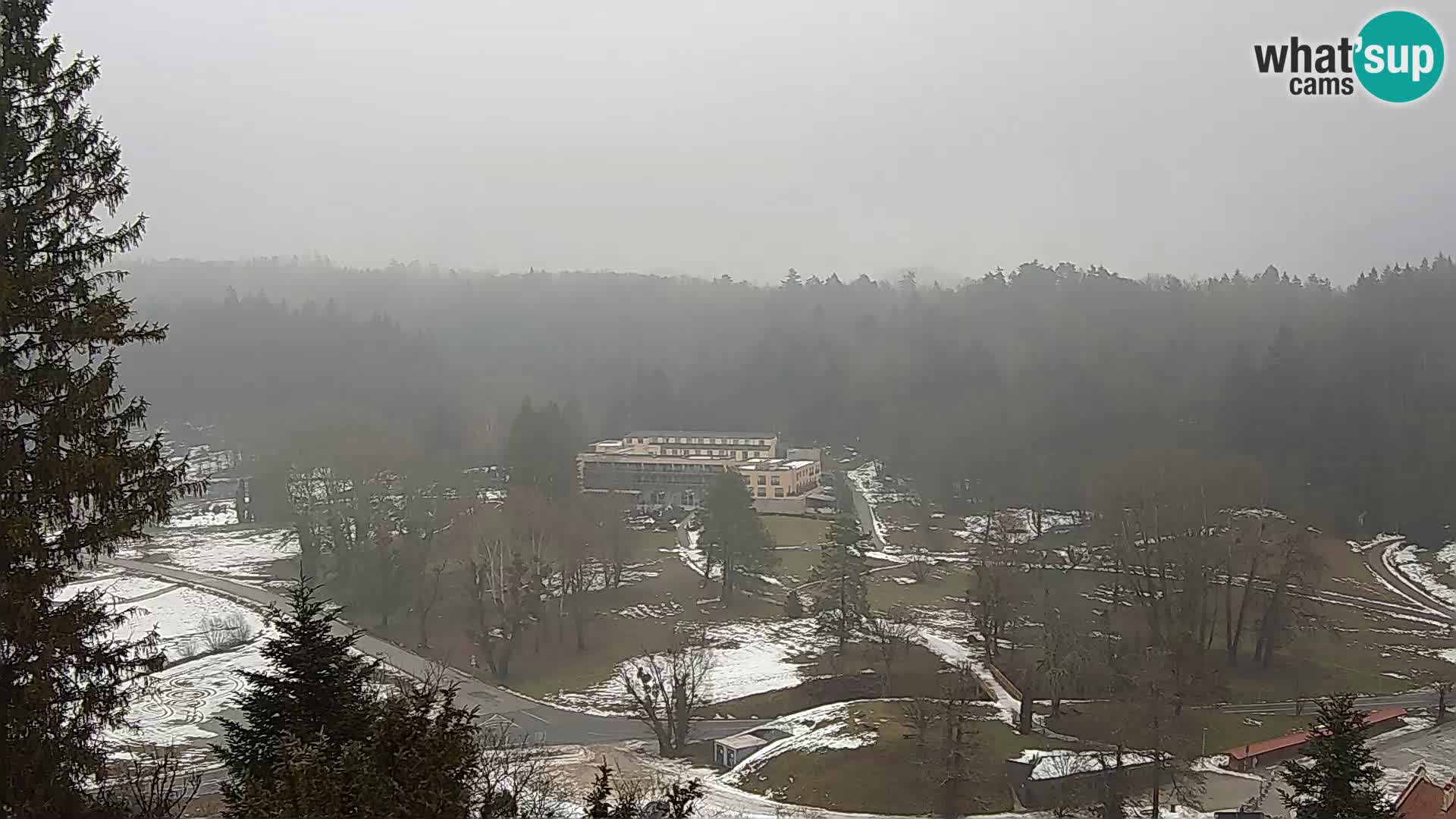 Trakošćan – Vista desde el castillo