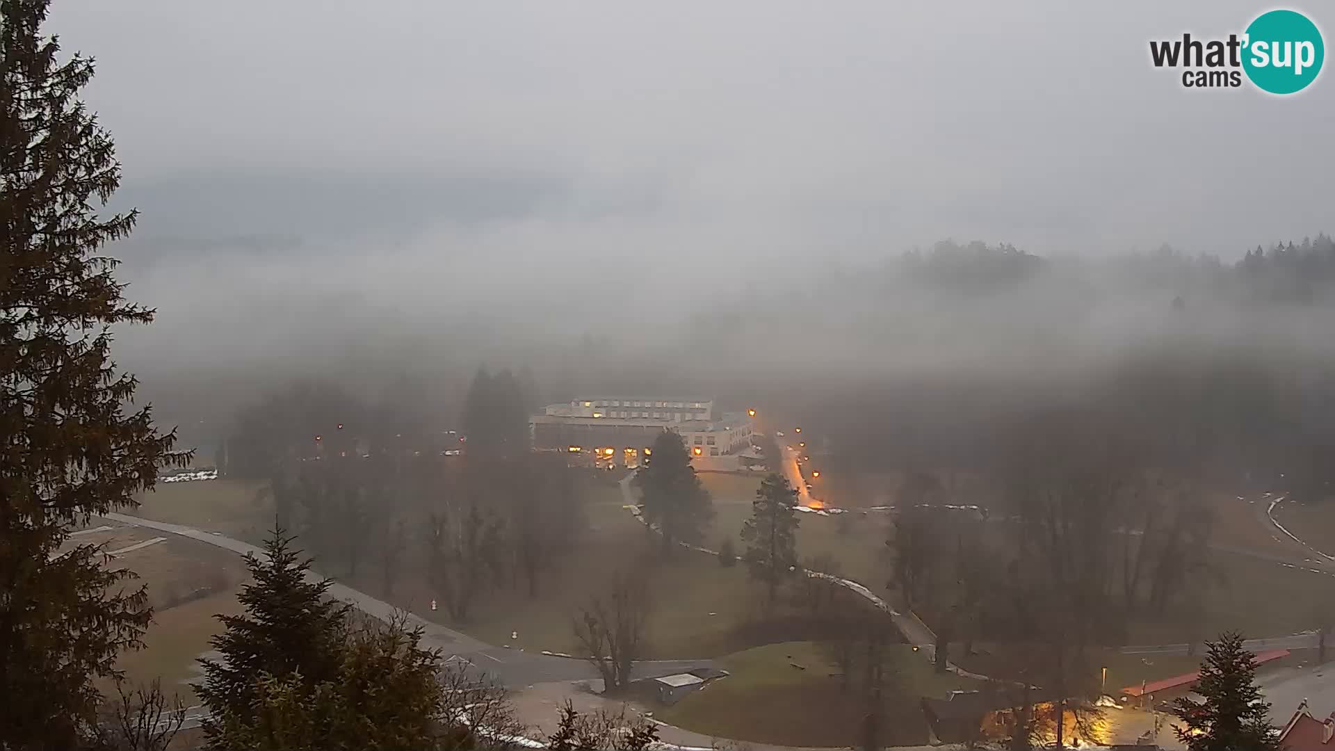 Trakošćan – pogled sa dvorca