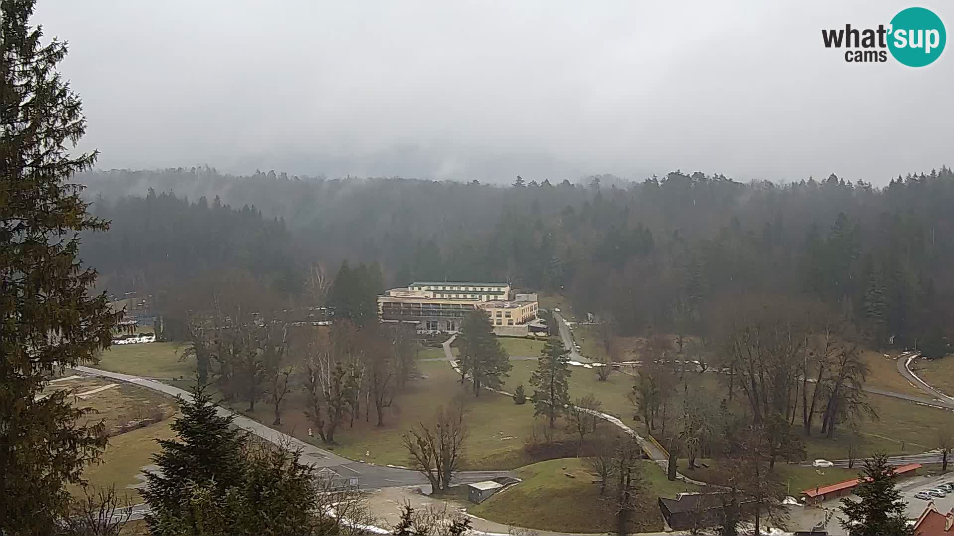 Trakošćan – Vista desde el castillo