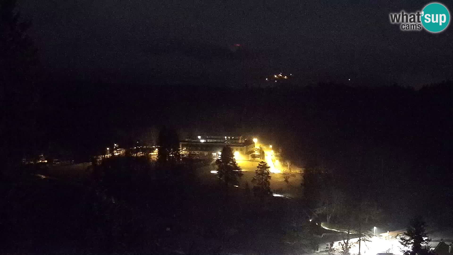 Trakošćan – Blick vom Schloss