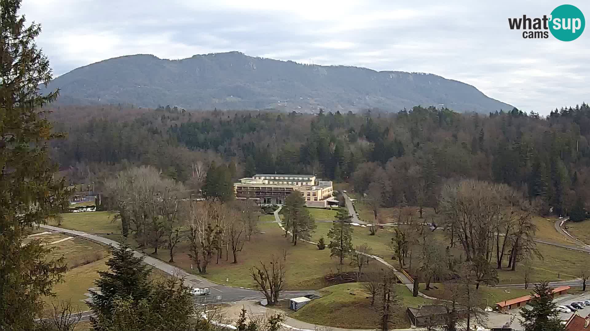 Trakošćan – Vista dal castello