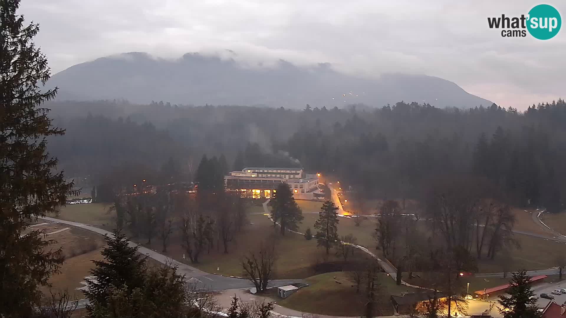 Trakošćan – pogled sa dvorca