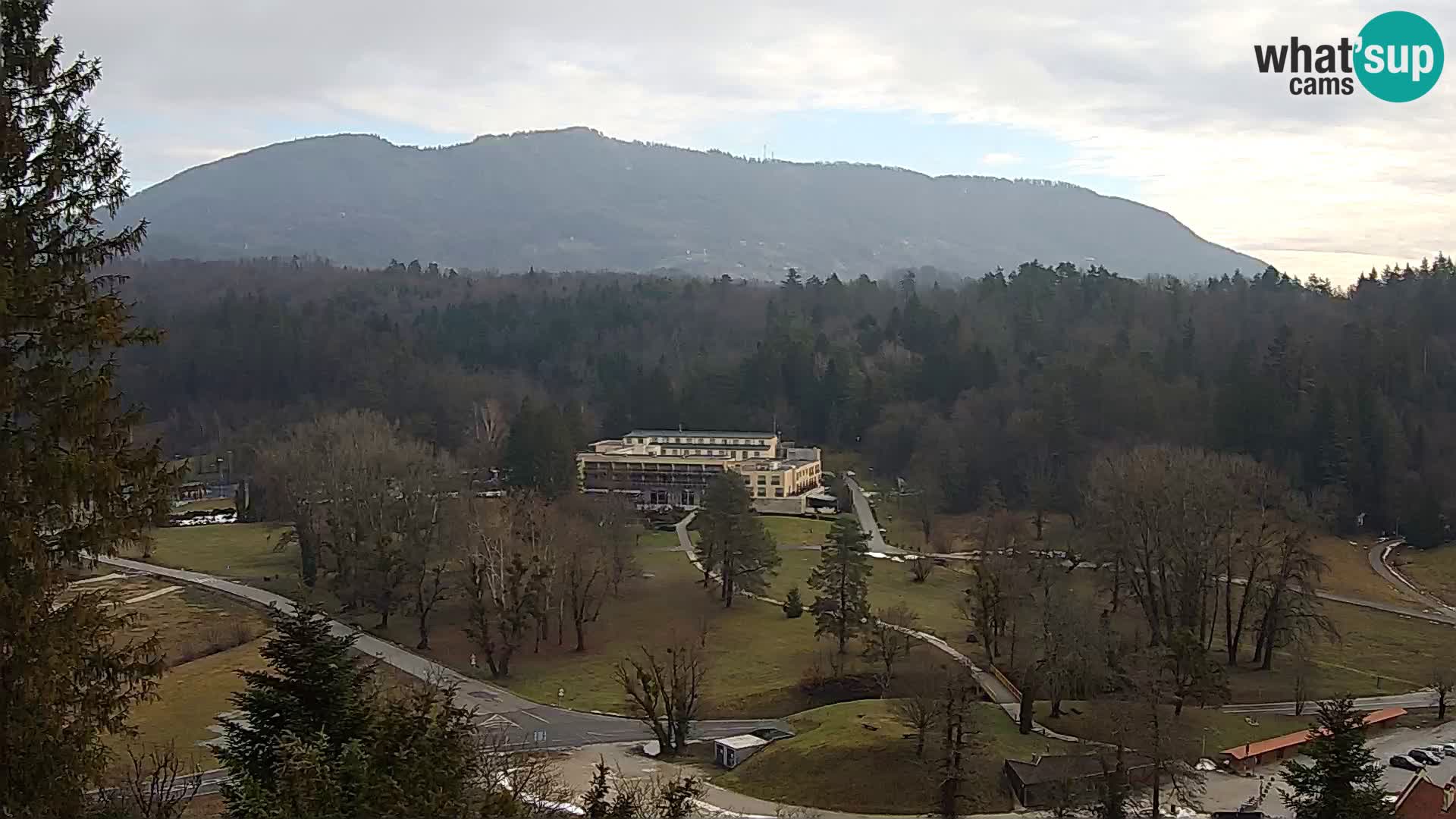 Trakošćan – pogled sa dvorca