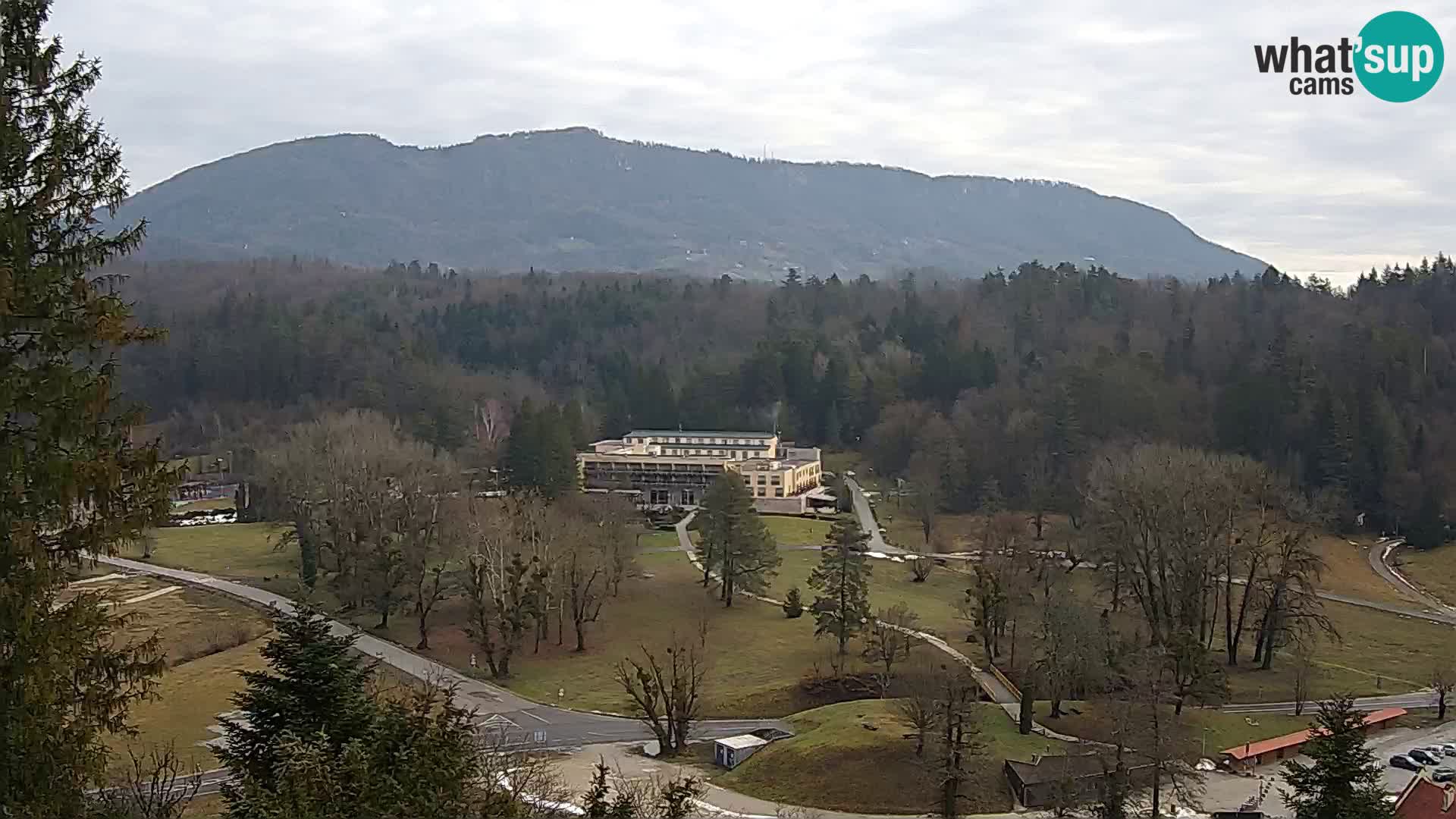 Trakošćan – view from castle