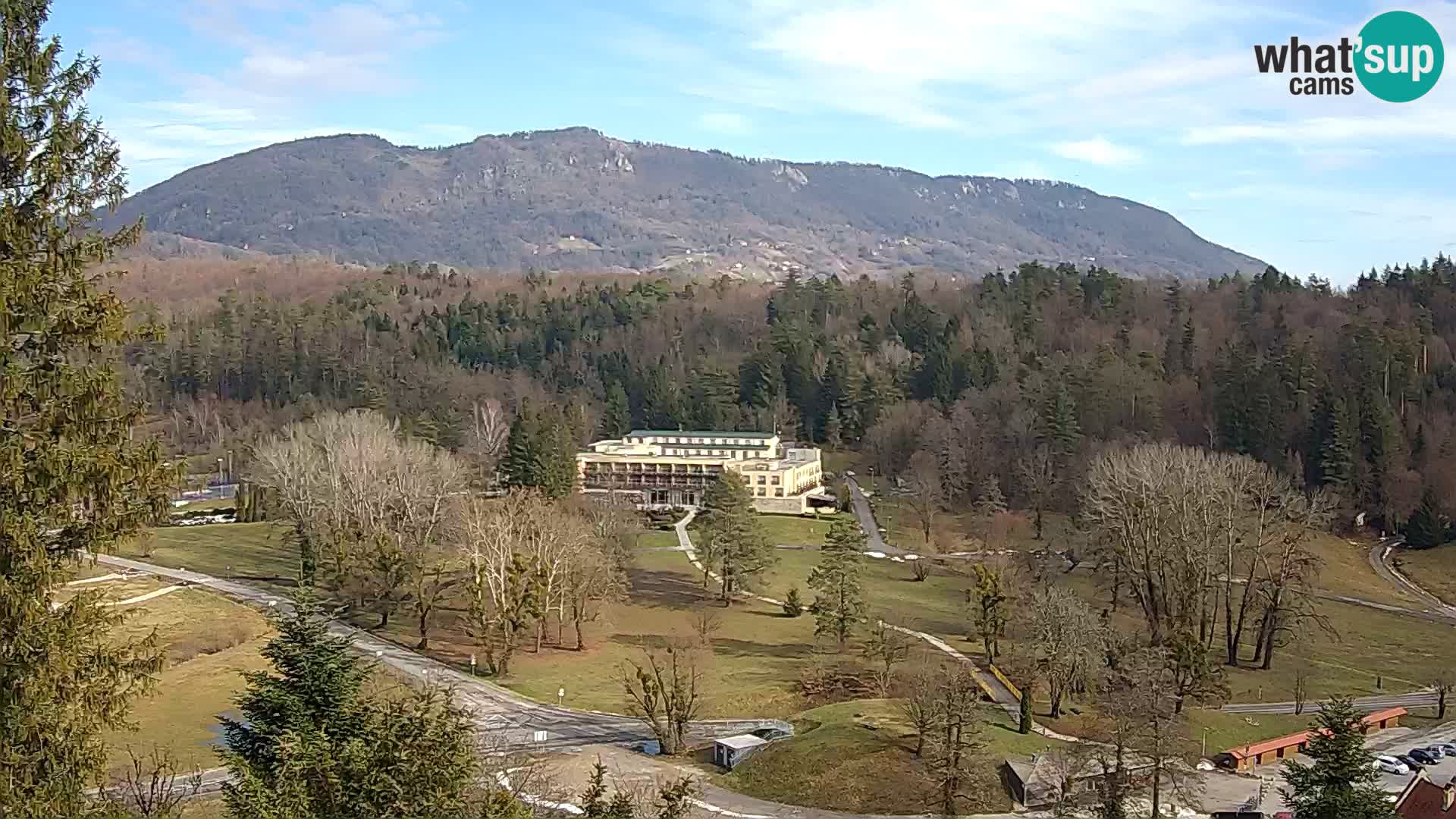 Trakošćan – Vista desde el castillo