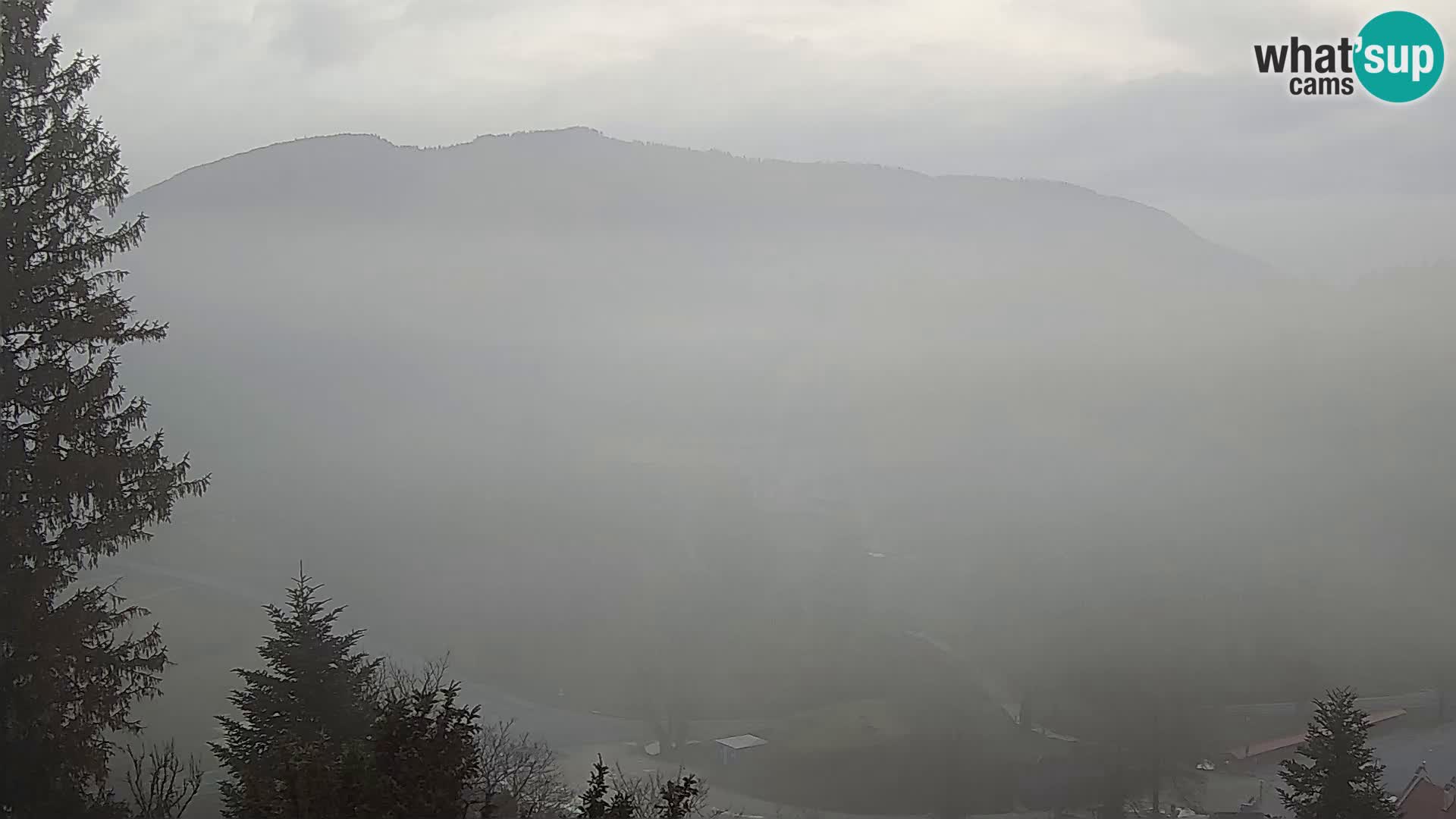 Trakošćan – Blick vom Schloss