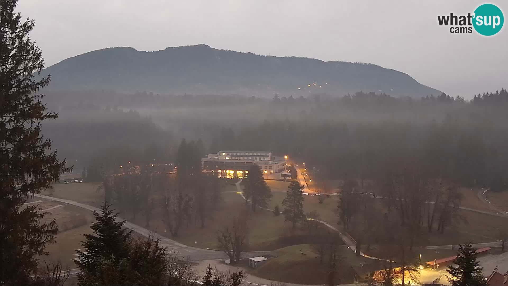 Trakošćan – Vista desde el castillo