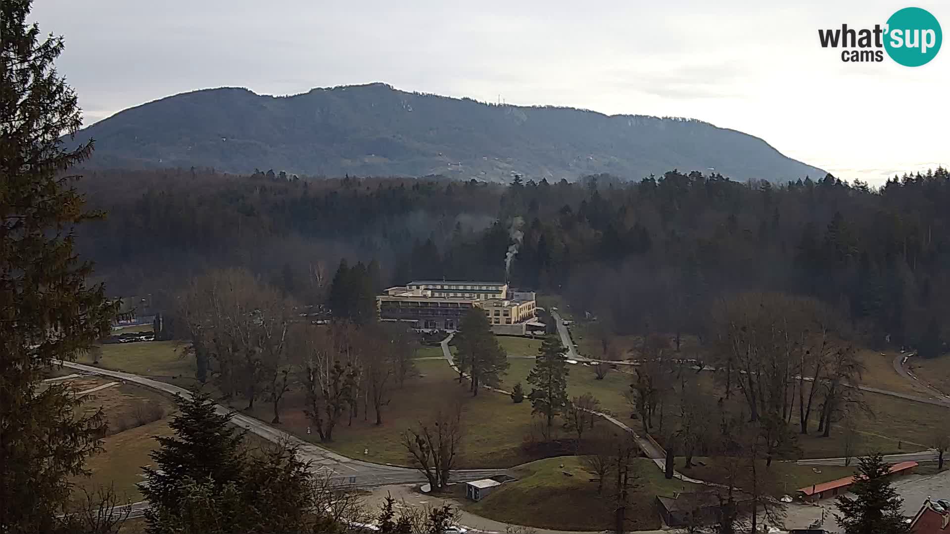 Trakošćan – Vista desde el castillo