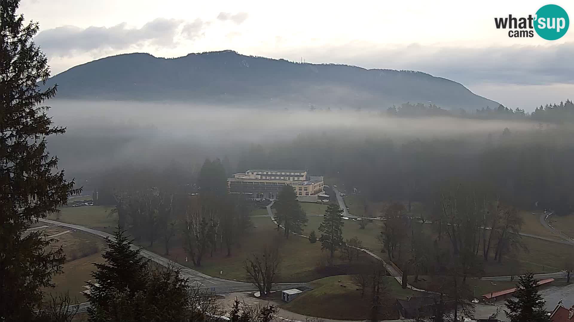 Trakošćan – Vista dal castello