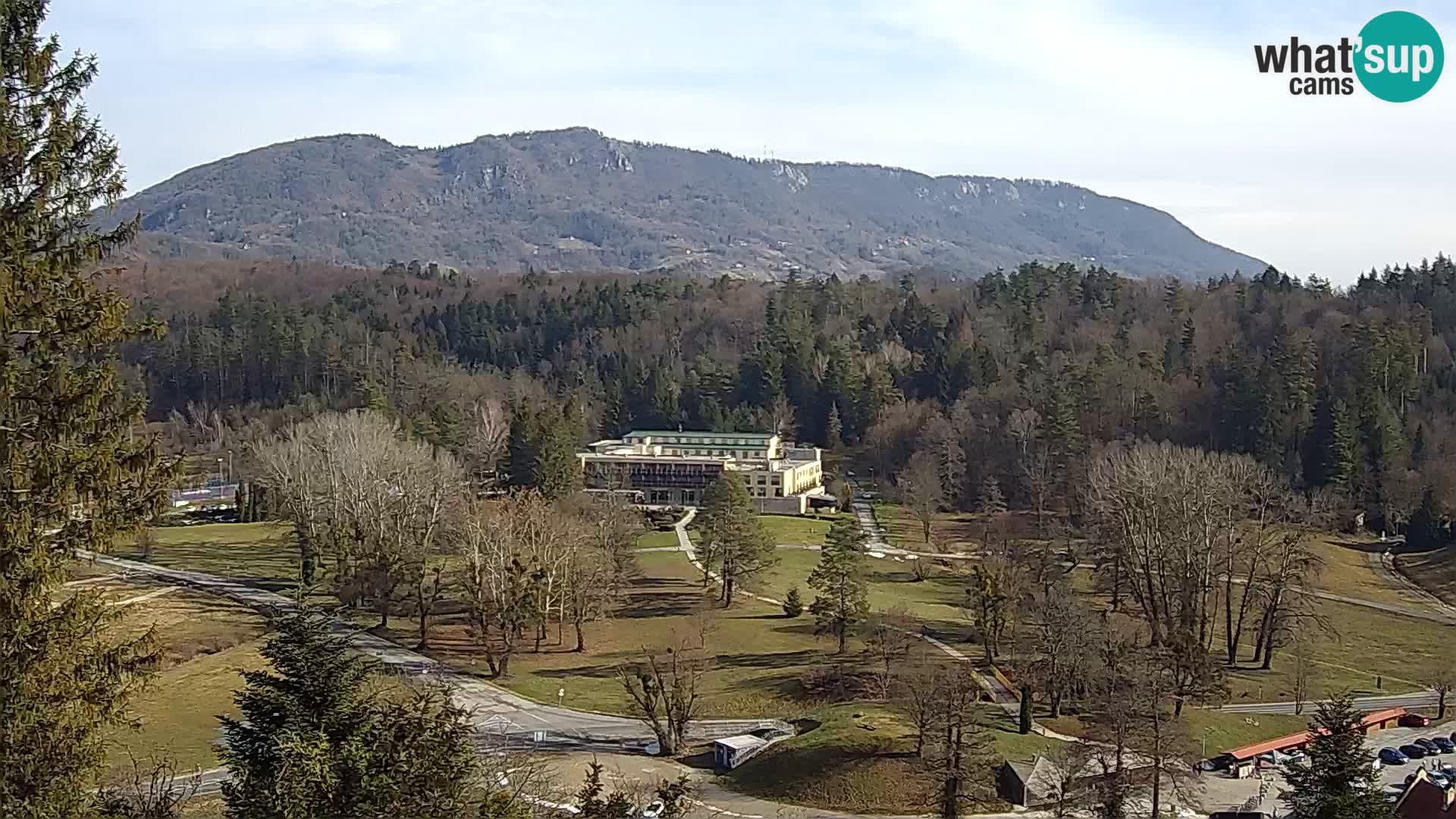 Trakošćan – Vista desde el castillo