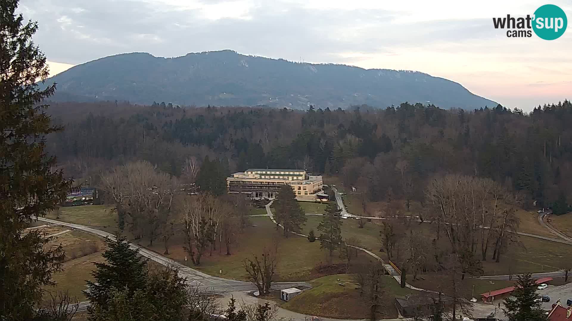 Trakošćan – Vista dal castello