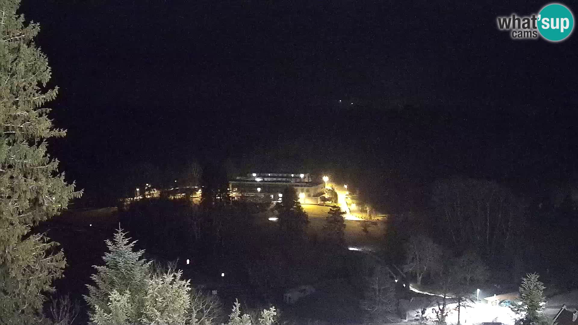 Trakošćan – Blick vom Schloss