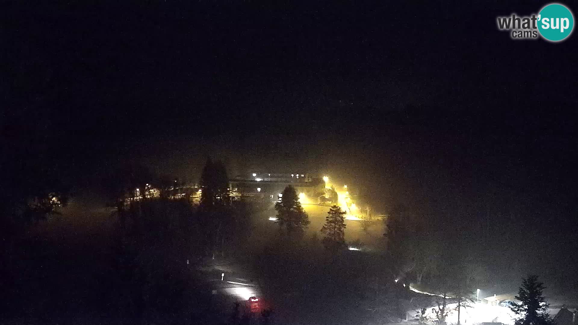 Trakošćan – Blick vom Schloss