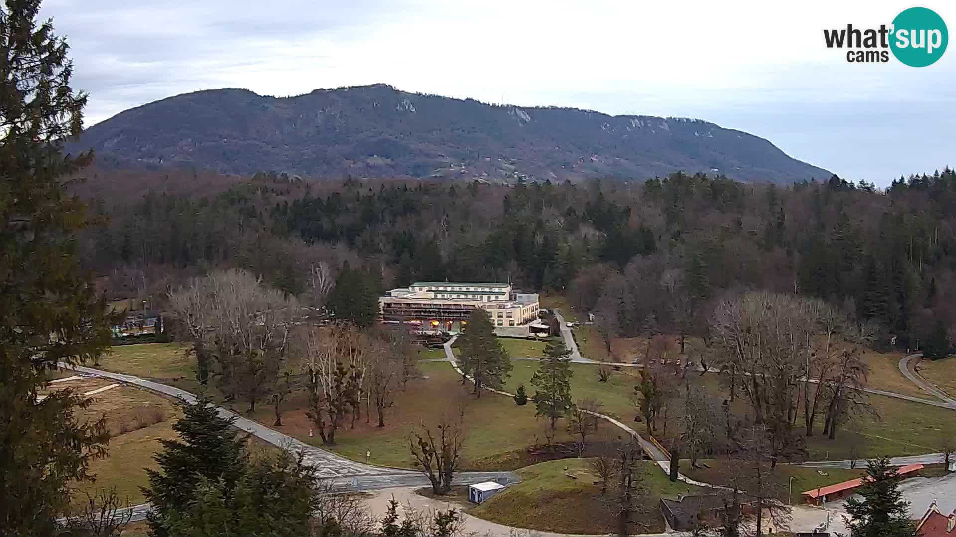 Trakošćan – Vista desde el castillo