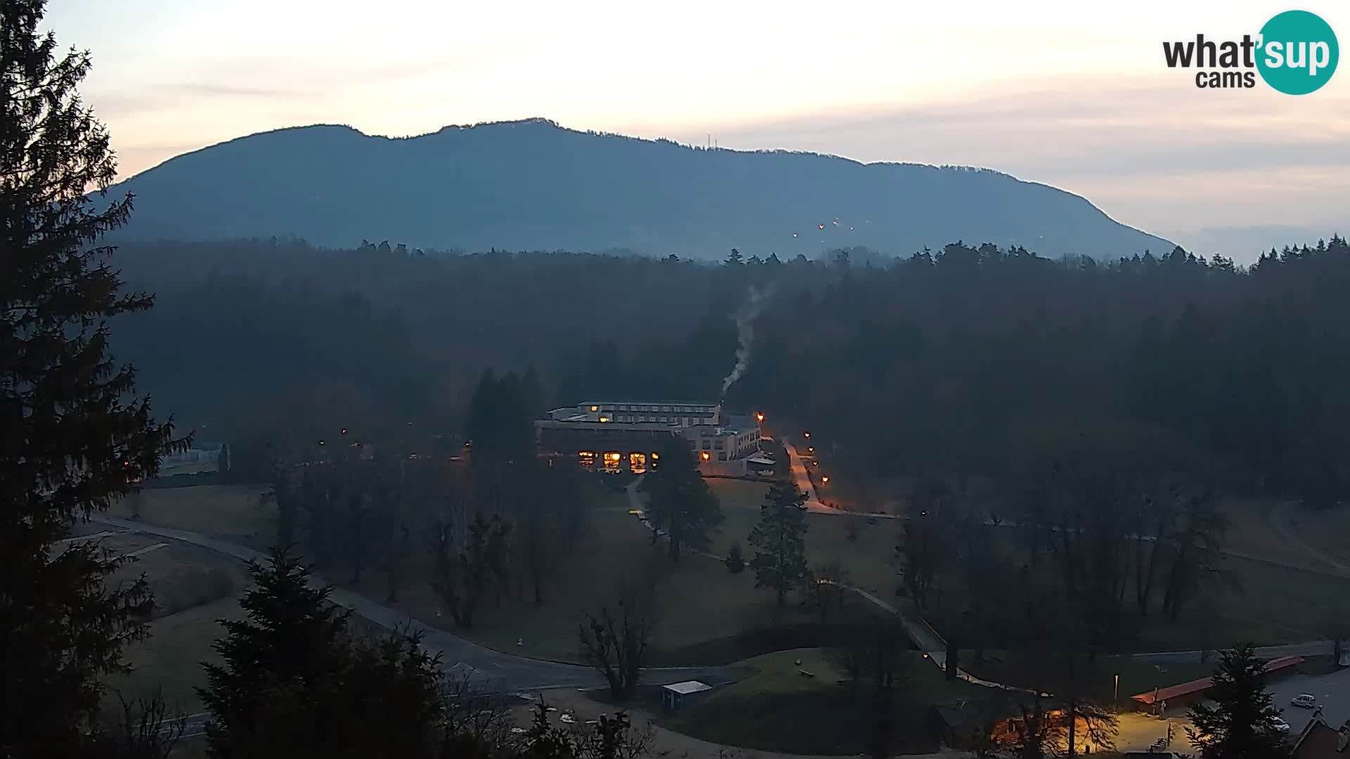 Trakošćan – Vista dal castello