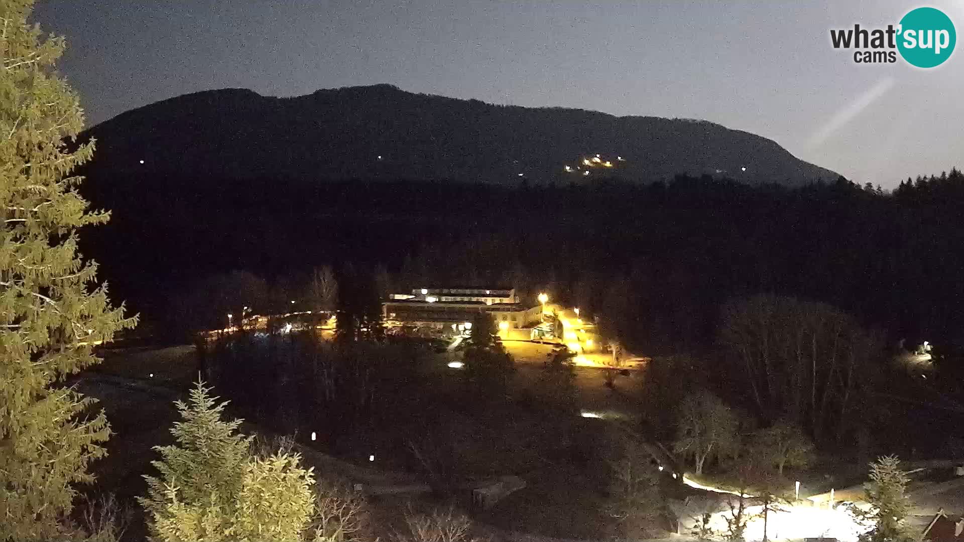 Trakošćan – Blick vom Schloss