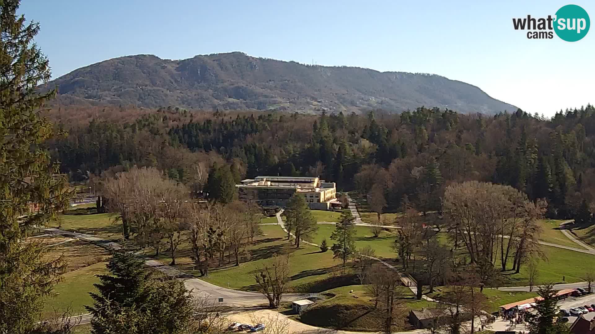 Trakošćan – pogled z dvorca