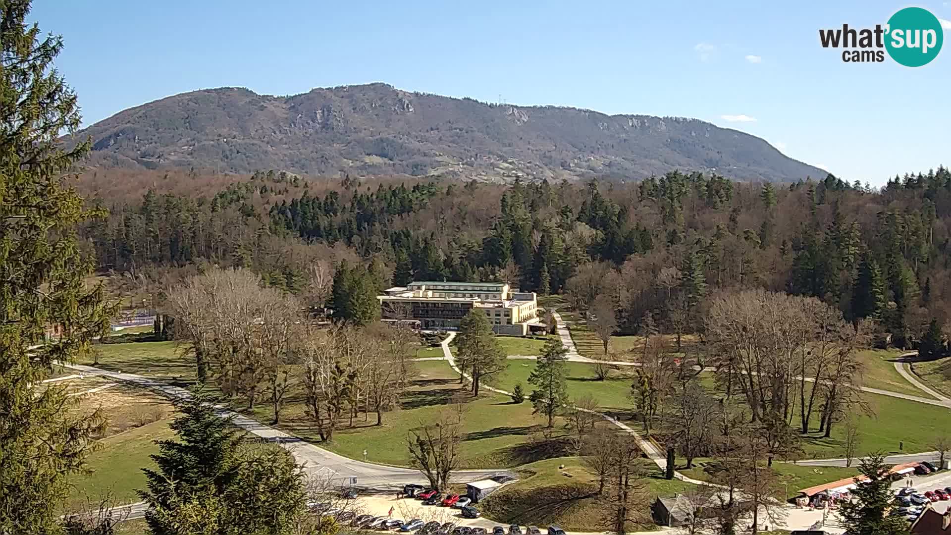 Trakošćan – Vista desde el castillo