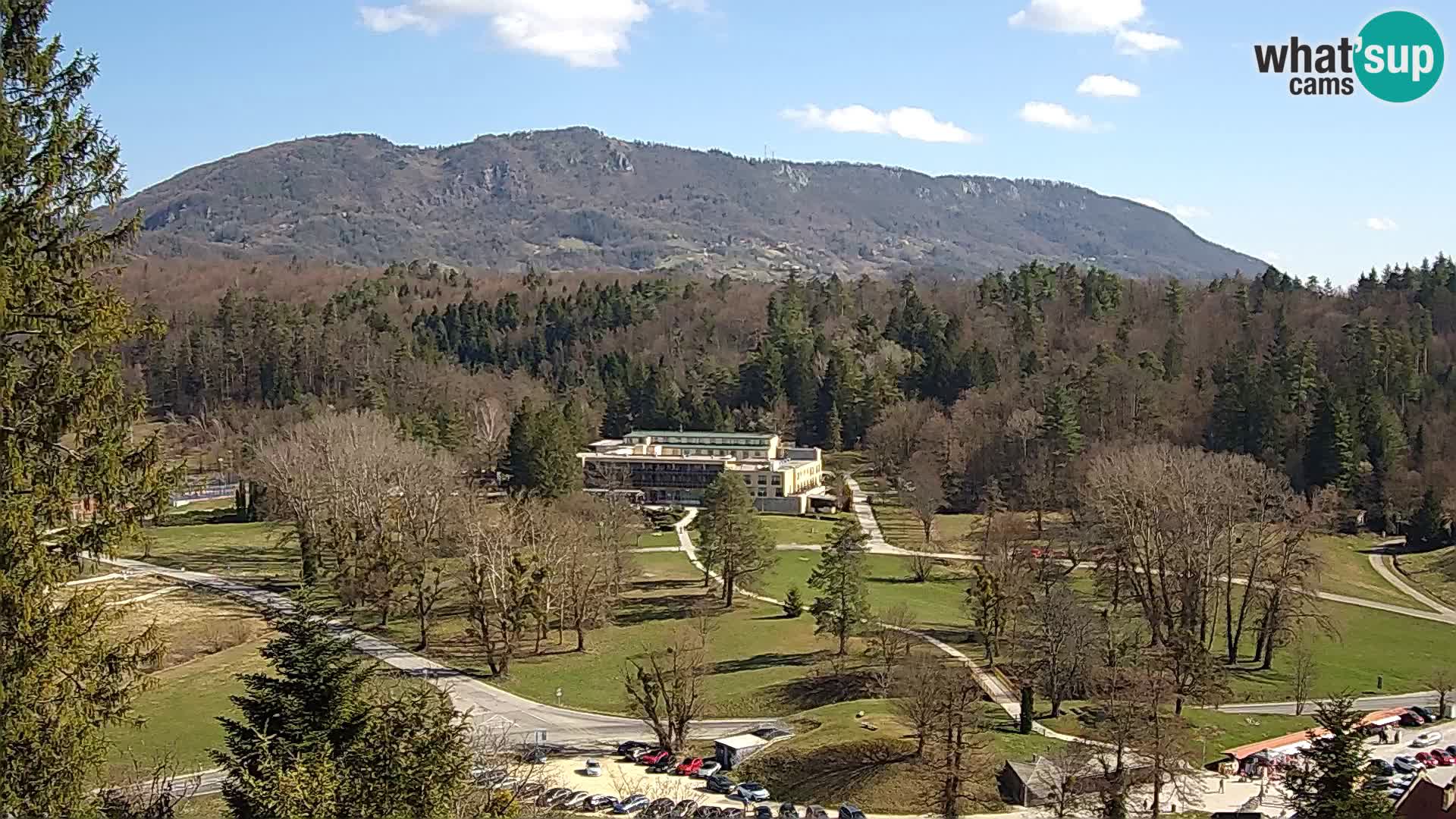 Trakošćan – Vista dal castello
