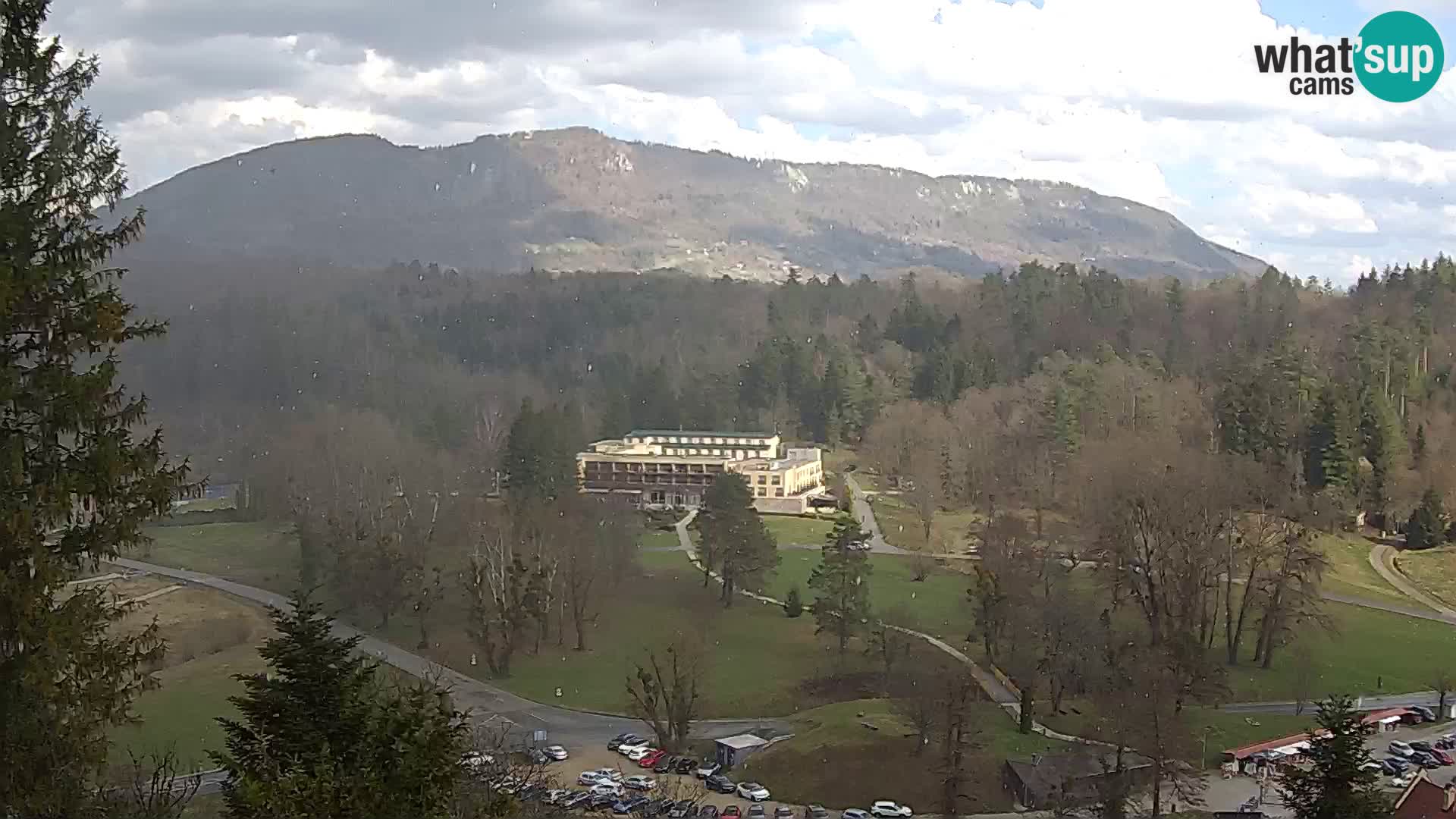 Trakošćan – Vista dal castello